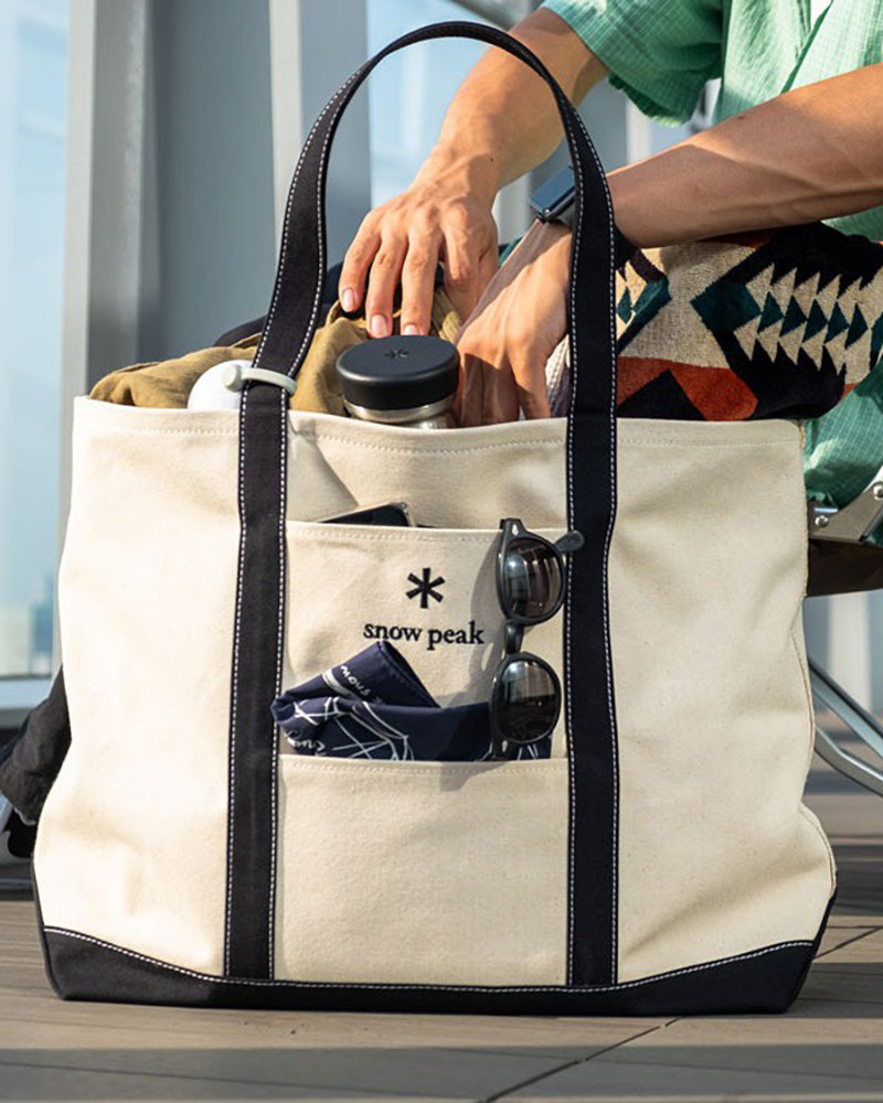 Premium Large Canvas Tote Bag for Women - Stylish & Durable Shopping, Beach, Work & Travel Tote - Eco-Friendly Reusable Carryall