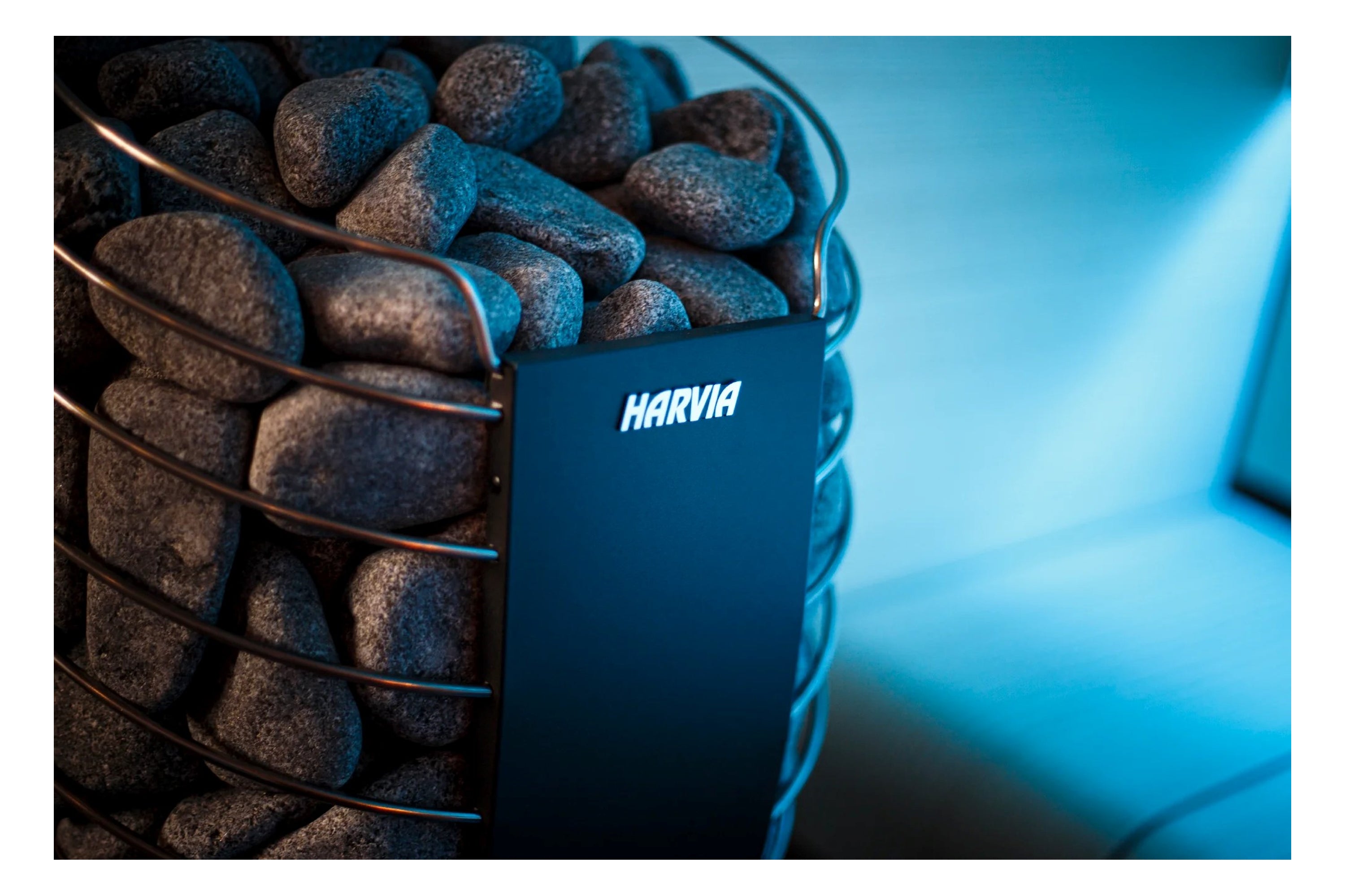 Harvia Spirit Electric Sauna Heater with Xenio WiFi Control - Smart Home Spa & Wellness Solution for Indoor Sauna Rooms