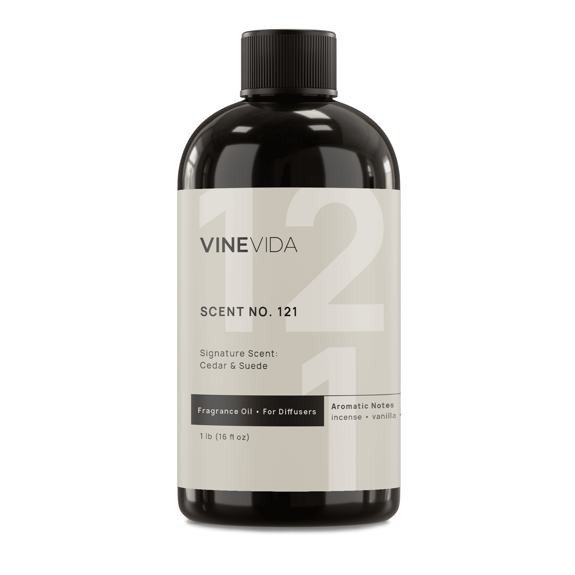 Premium Cedar & Suede Fragrance Oil for Cold Air Diffusers - Long Lasting Aromatherapy Essential Oil for Home, Office, Spa Relaxation & Stress Relief