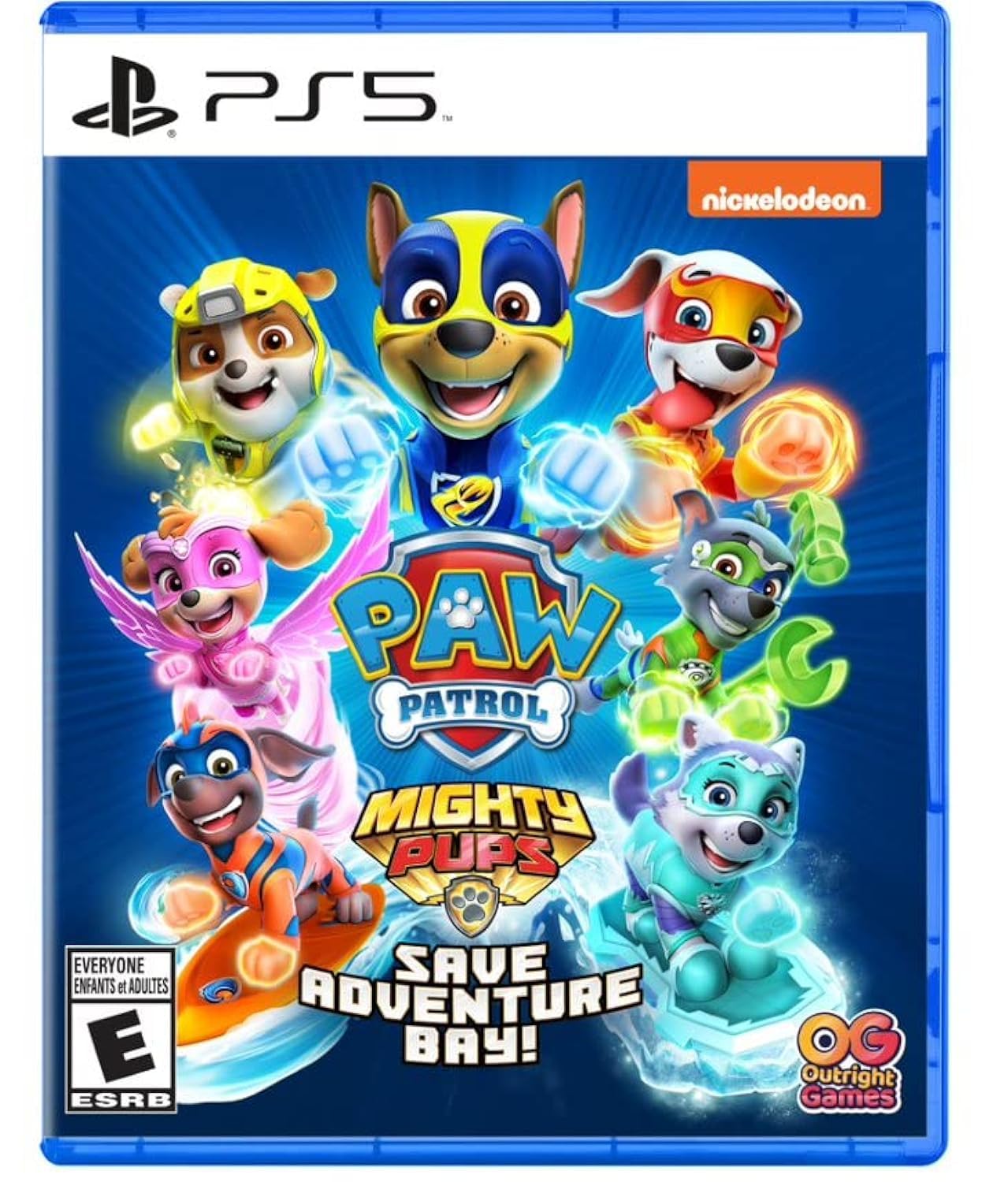 Paw Patrol Mighty Pups: Save Adventure Bay - PS5 Game for Kids | Exciting Adventure & Rescue Missions | Perfect for Family Game Nights & Children's Entertainment
