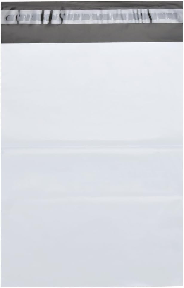 MFLABEL 400 Pack 14.5x19 Inch Red Poly Mailers - 2.5 Mil Thick Shipping Envelopes for Ecommerce, Clothing, Books & Small Packages | Waterproof Mailing Bags for USPS, UPS, FedEx Delivery