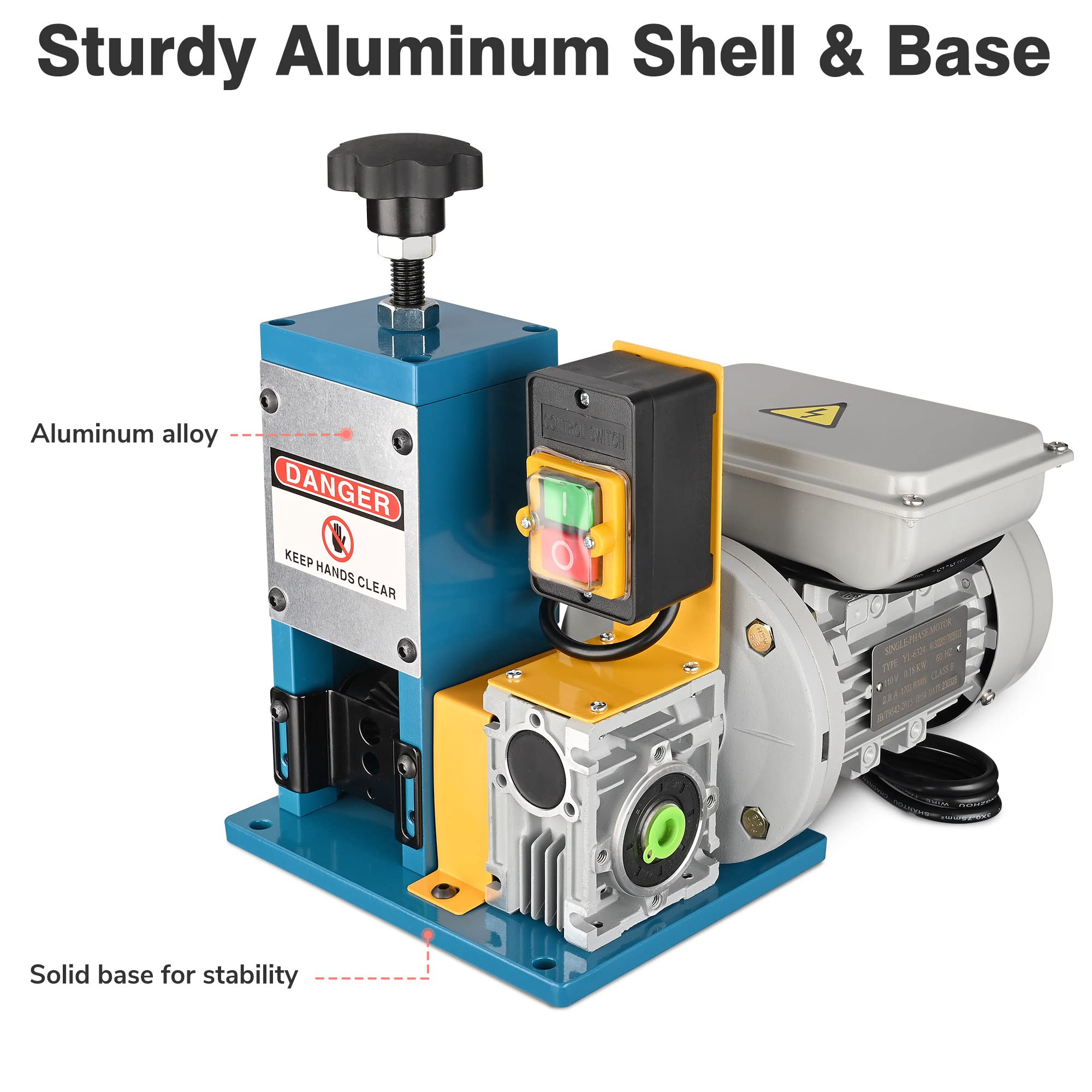 Yescom Electric Automatic Wire Stripper Machine 0.06-1