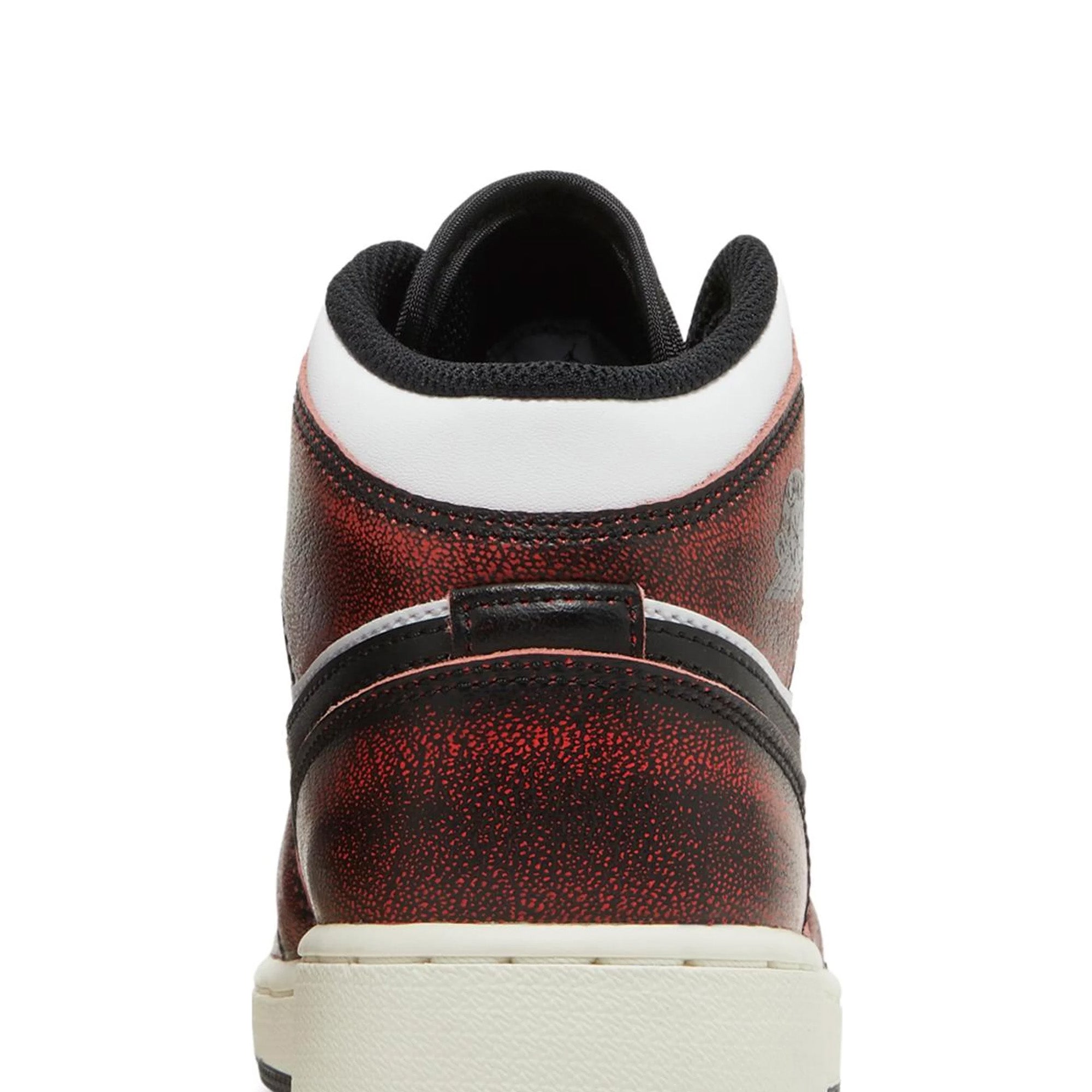 Air Jordan 1 Mid 'Wear Away Chicago' GS Sneakers (2022) - Retro Basketball Shoes for Kids & Teens - Perfect for Streetwear, Casual Outfits & Sneaker Collection