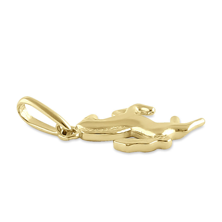 14K Solid Yellow Gold Racing Horse Pendant Necklace - Elegant Equestrian Jewelry Gift for Women & Girls - Perfect for Horse Lovers, Birthday, Anniversary & Special Occasions