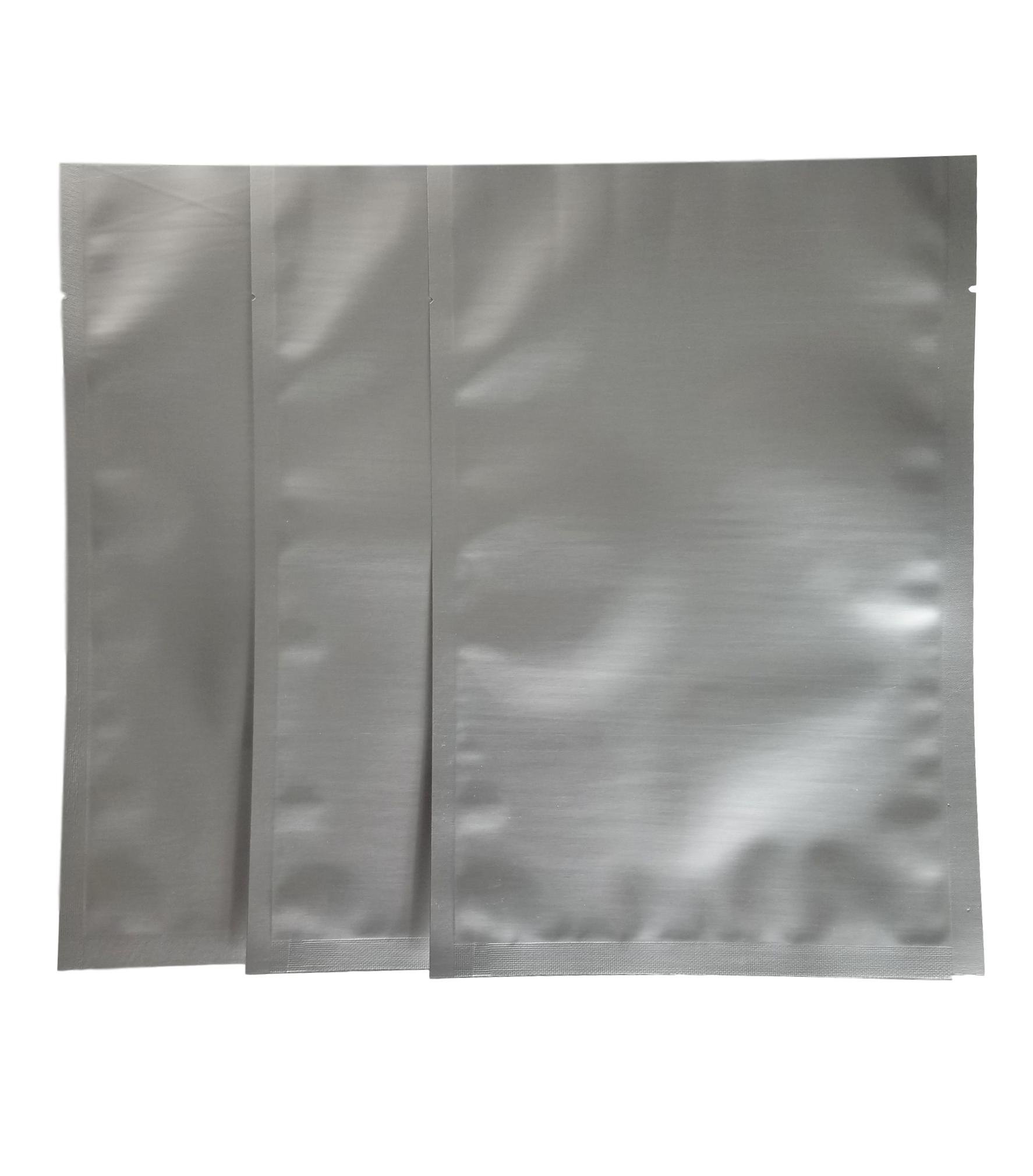 7.5 Mil (Per Side) Mylar Bags with Genuine Aluminum Foil Lining - Airtight Food Storage Pouches for Long Term Grain, Rice, Flour & Baking Supplies (8