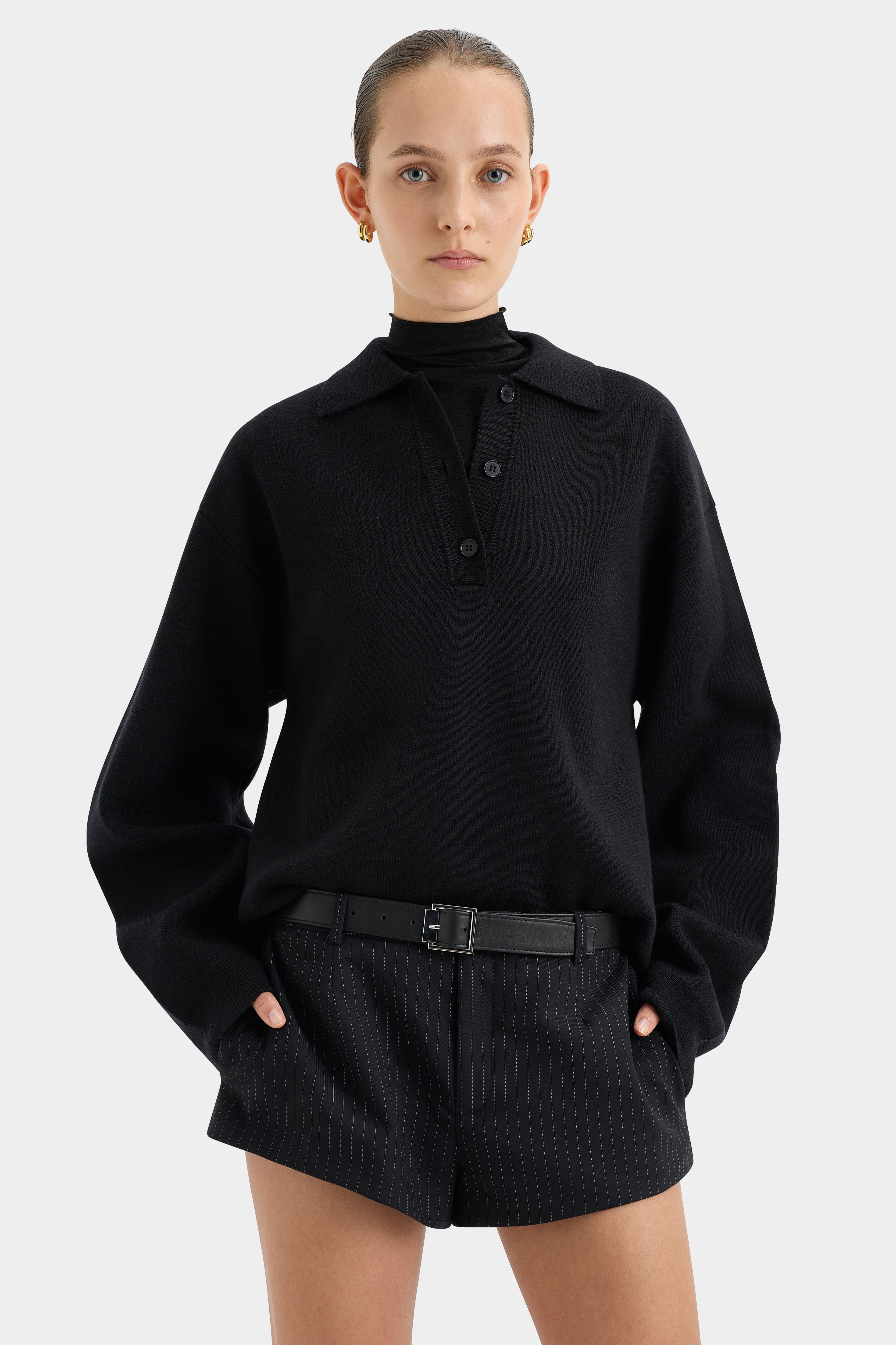 Playback Oversized Sweater Women's Cozy Knit Pullover - Perfect for Casual Outfits, Fall Layering & Loungewear