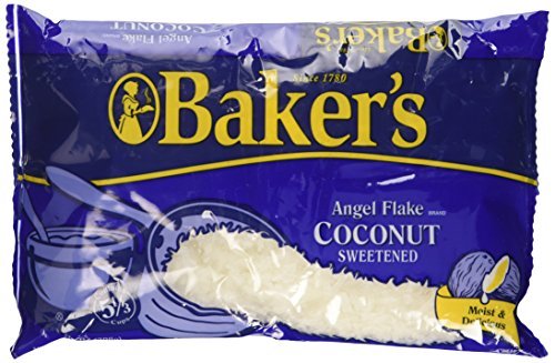 Bakers Angel Flake Sweetened Coconut 14 oz (Pack of 20) - Premium Shredded Coconut for Baking, Desserts & Smoothies - Perfect for Cakes, Pies & Tropical Recipes