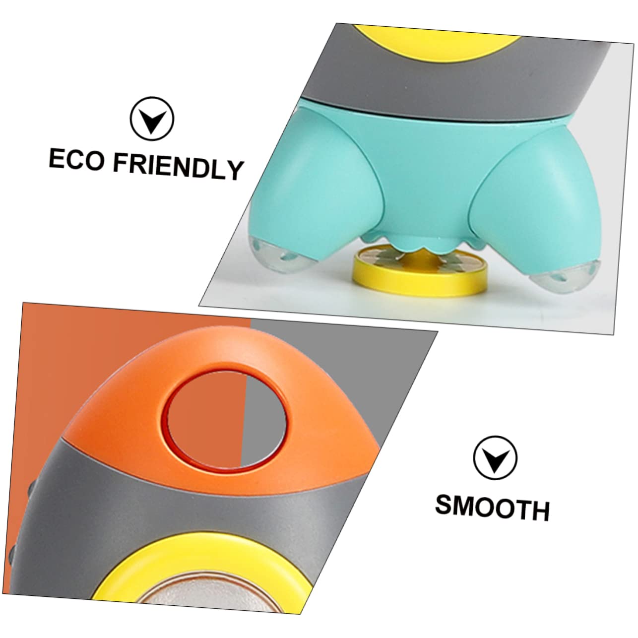 LALADEFIEE Rocket Fountain Toy - 1pc Grey ABS Water Play Toy for Kids, Bath, Beach & Shower Fun | Outdoor & Indoor Water Games for Children