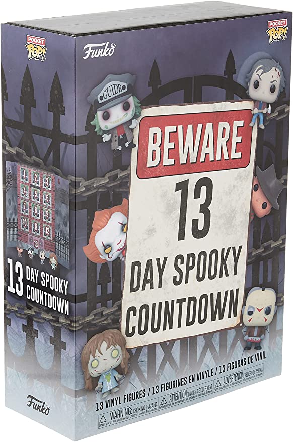Funko Advent Calendar: 13-Day Spooky Halloween Countdown with Mini Figures - Perfect for Halloween Party Decorations & Gift Giving