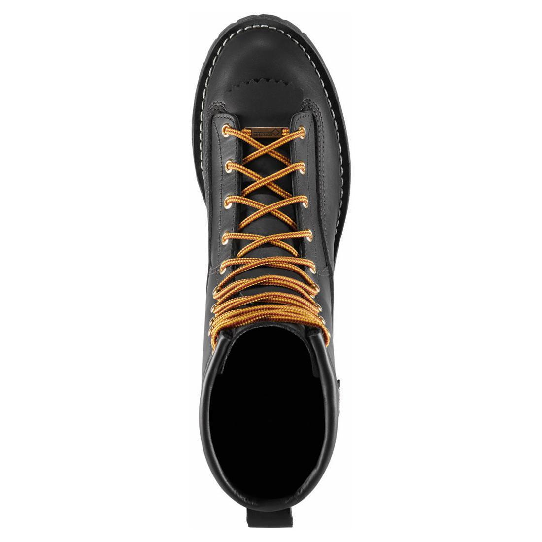 Rain Forest 8 Unisex Work Boots - Waterproof Black Safety Shoes for Construction, Hiking & Outdoor Work | Durable Non-Slip Work Boots for Men & Women