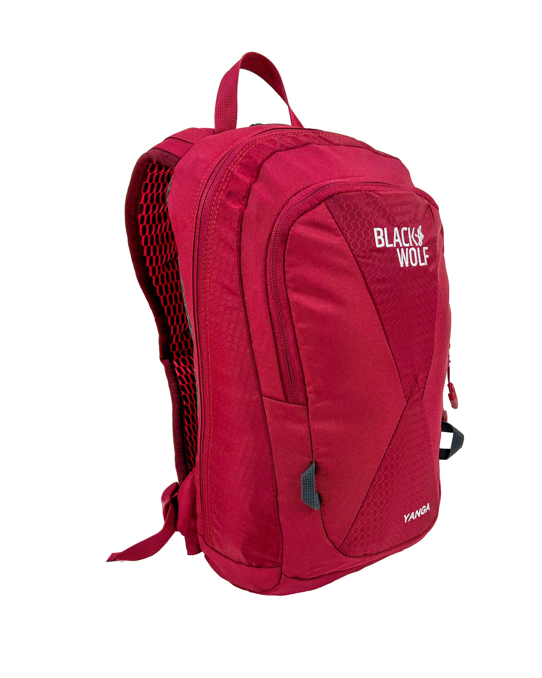 Black Wolf Yanga 13L Hiking Backpack - Tibetan Red Outdoor Daypack for Camping, Travel & Daily Use
