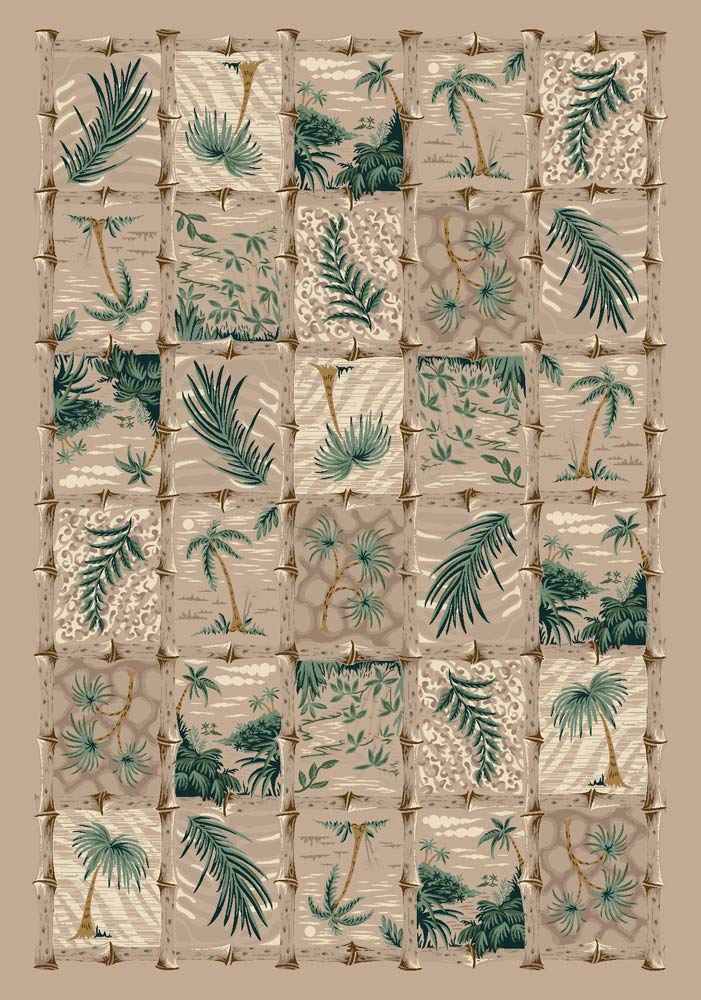 Premium Cayman Isle Pearl Mist Area Rug 3'10