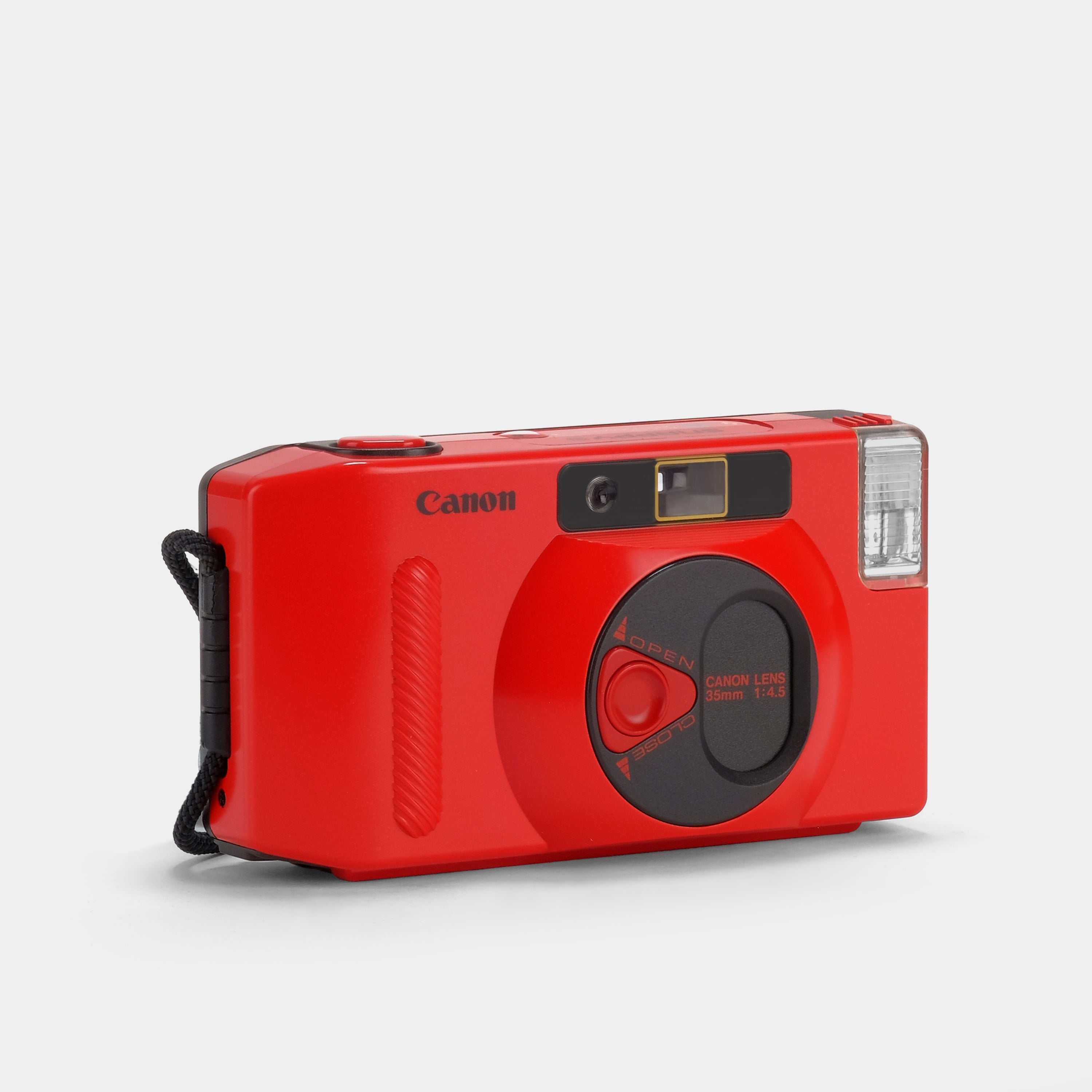Canon Snappy S Red 35mm Film Camera - Vintage Point & Shoot Camera for Travel, Street Photography & Retro Enthusiasts