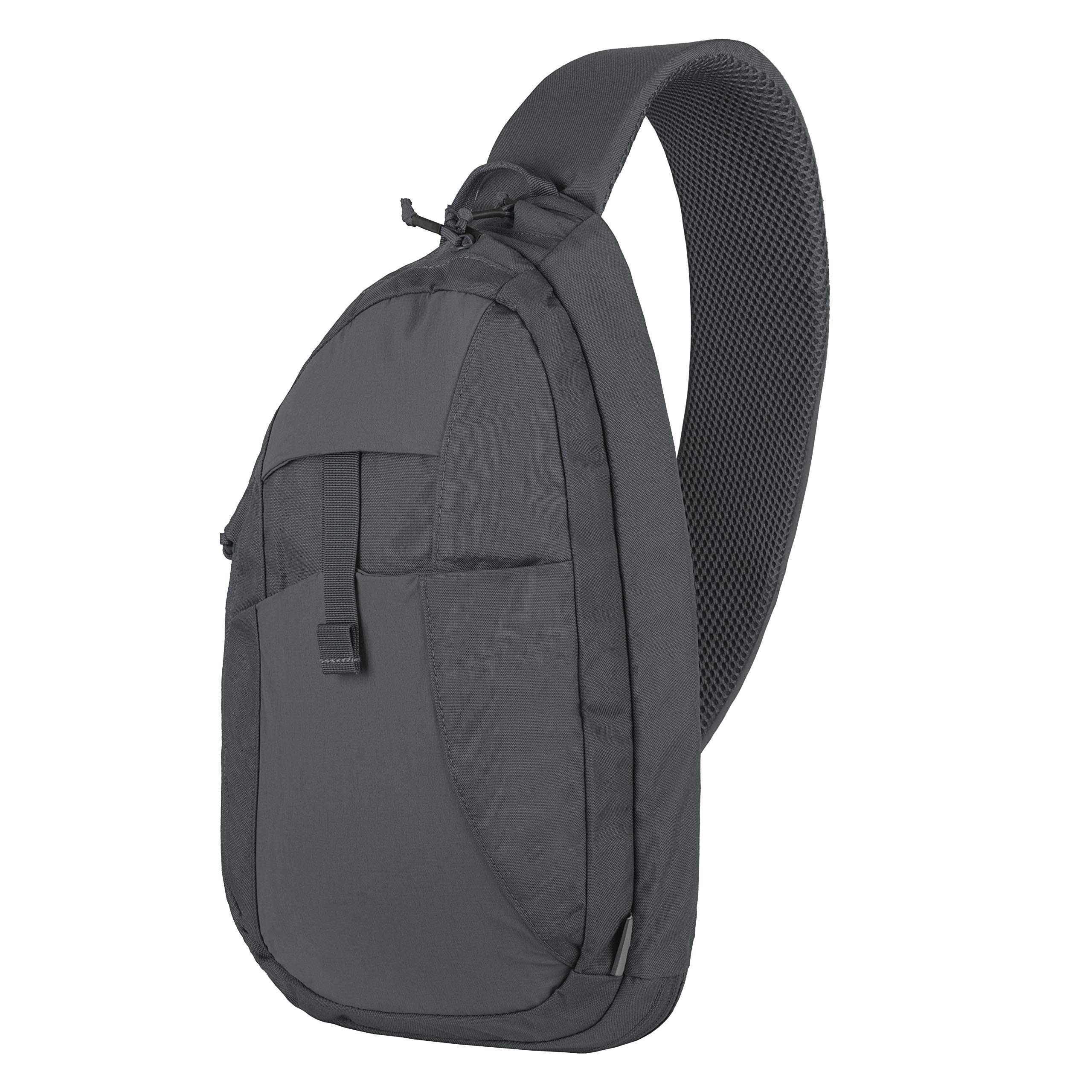Helikon-Tex EDC Sling Backpack - Compact Tactical Shoulder Bag for Men & Women, Shadow Grey (Urban Line) - Perfect for Hiking, Travel, and Everyday Carry Essentials