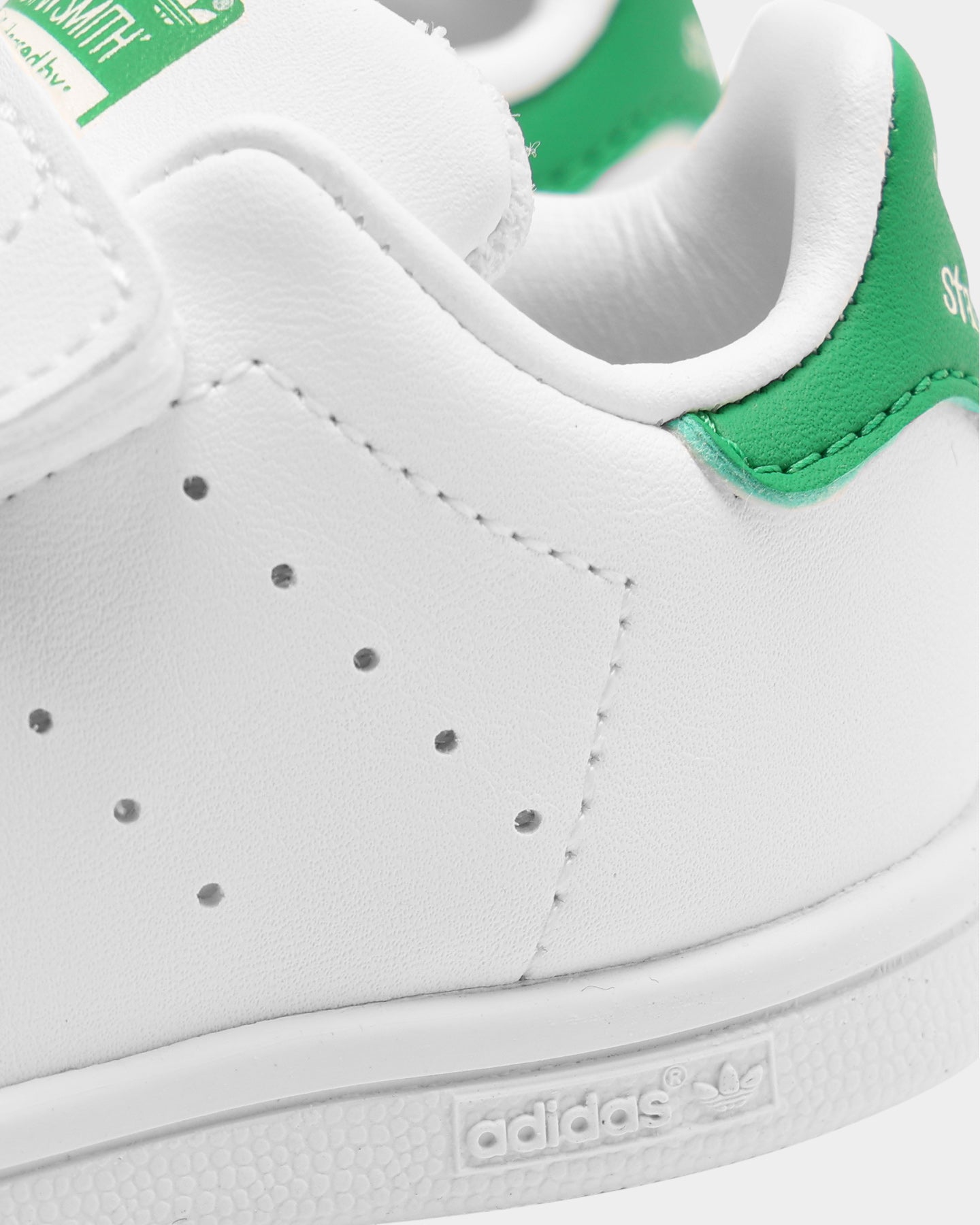 Adidas Stan Smith Kids Sneakers - Cloud White & Green | Comfortable & Stylish Toddler Shoes for Playground, School & Everyday Wear