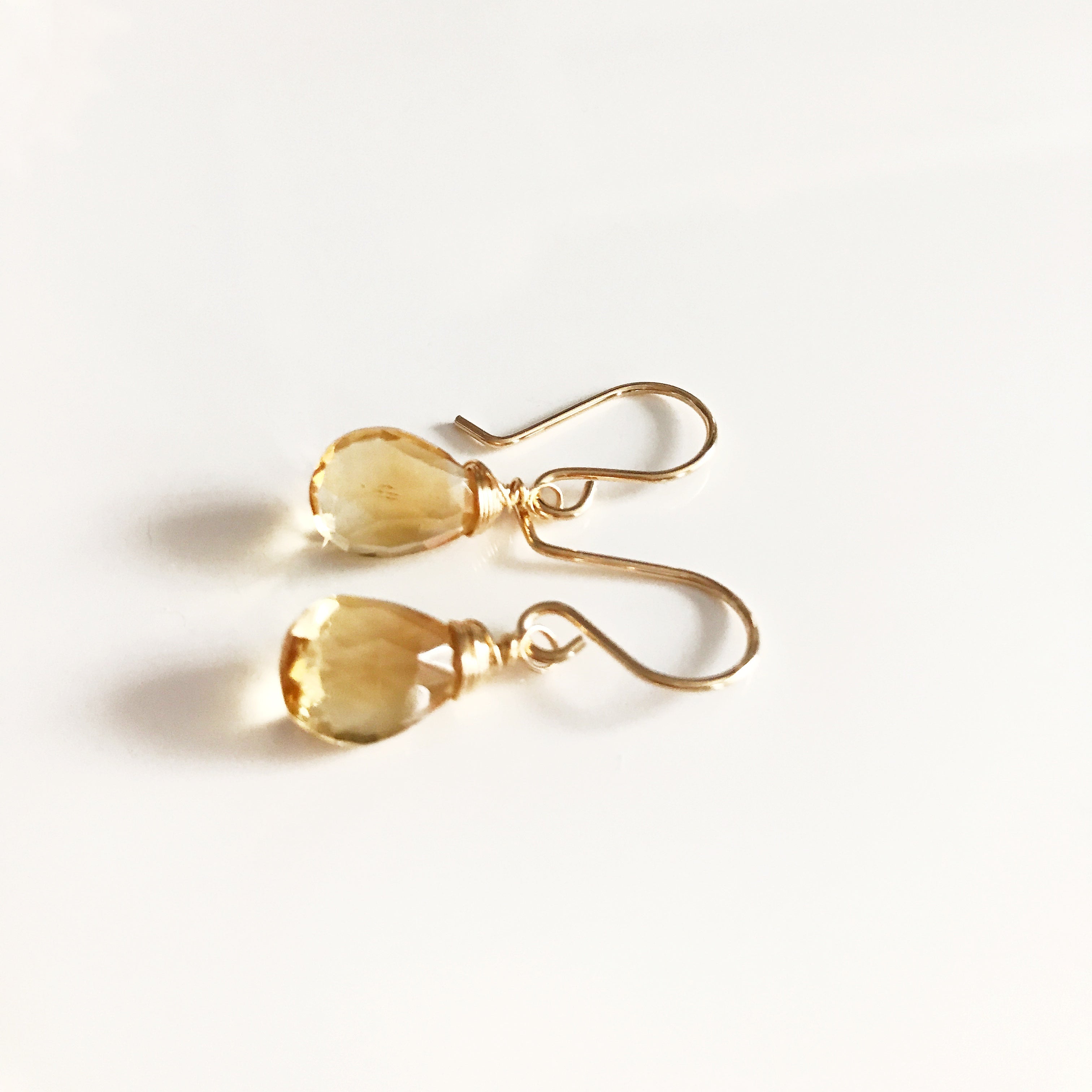 Natural Citrine Jewelry Set (S107) - Elegant Necklace & Earrings for Women, Perfect for Gifts, Parties & Special Occasions