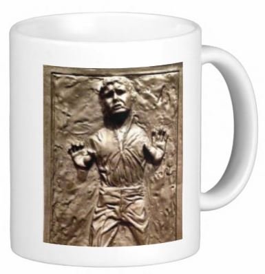 Custom 11 oz Han Solo Coffee Mug - Star Wars Themed Ceramic Cup - Dishwasher & Microwave Safe - Perfect for Home, Office & Gifts