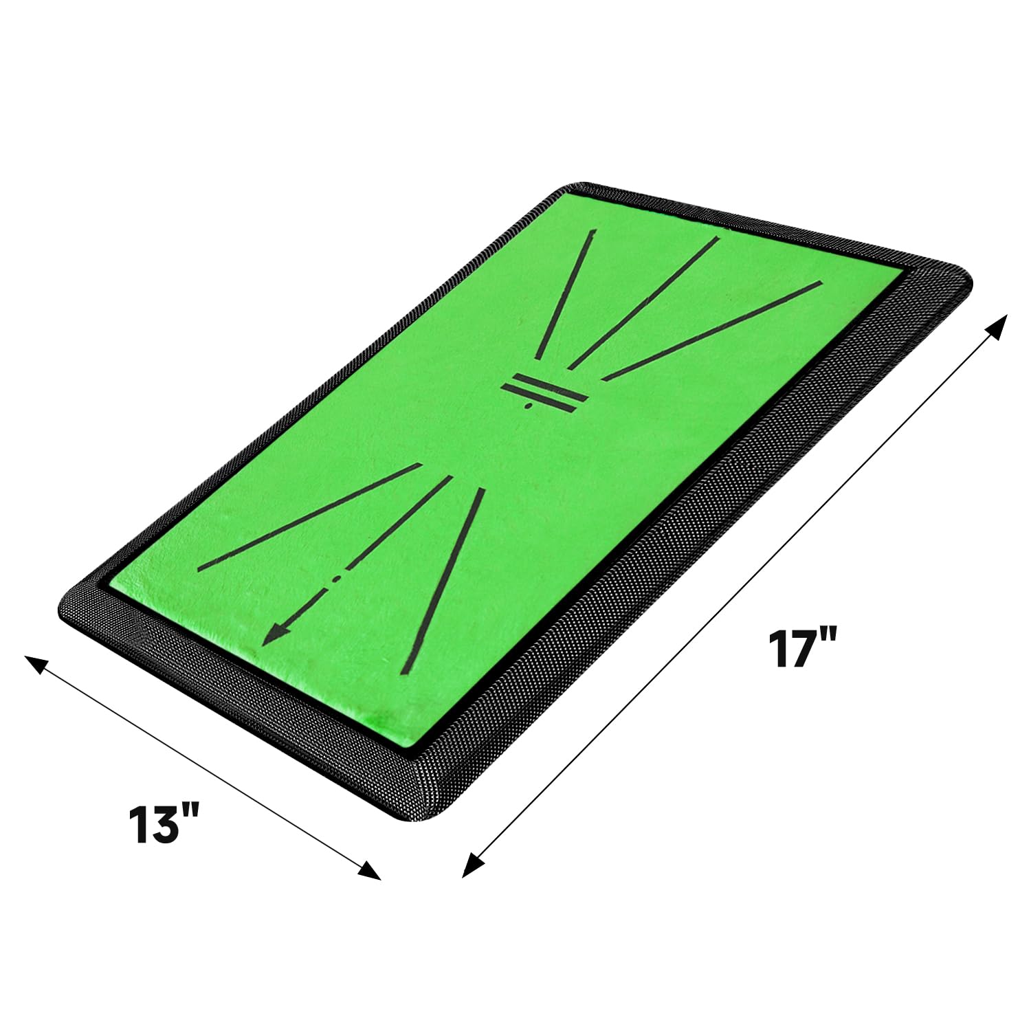 COOLMOON Golf Training Mat with Swing Path Detection - Advanced Swing Tracker Mat with Rubber Backing for Indoor/Outdoor Practice | Perfect for Home, Driving Range & Backyard Golf Training