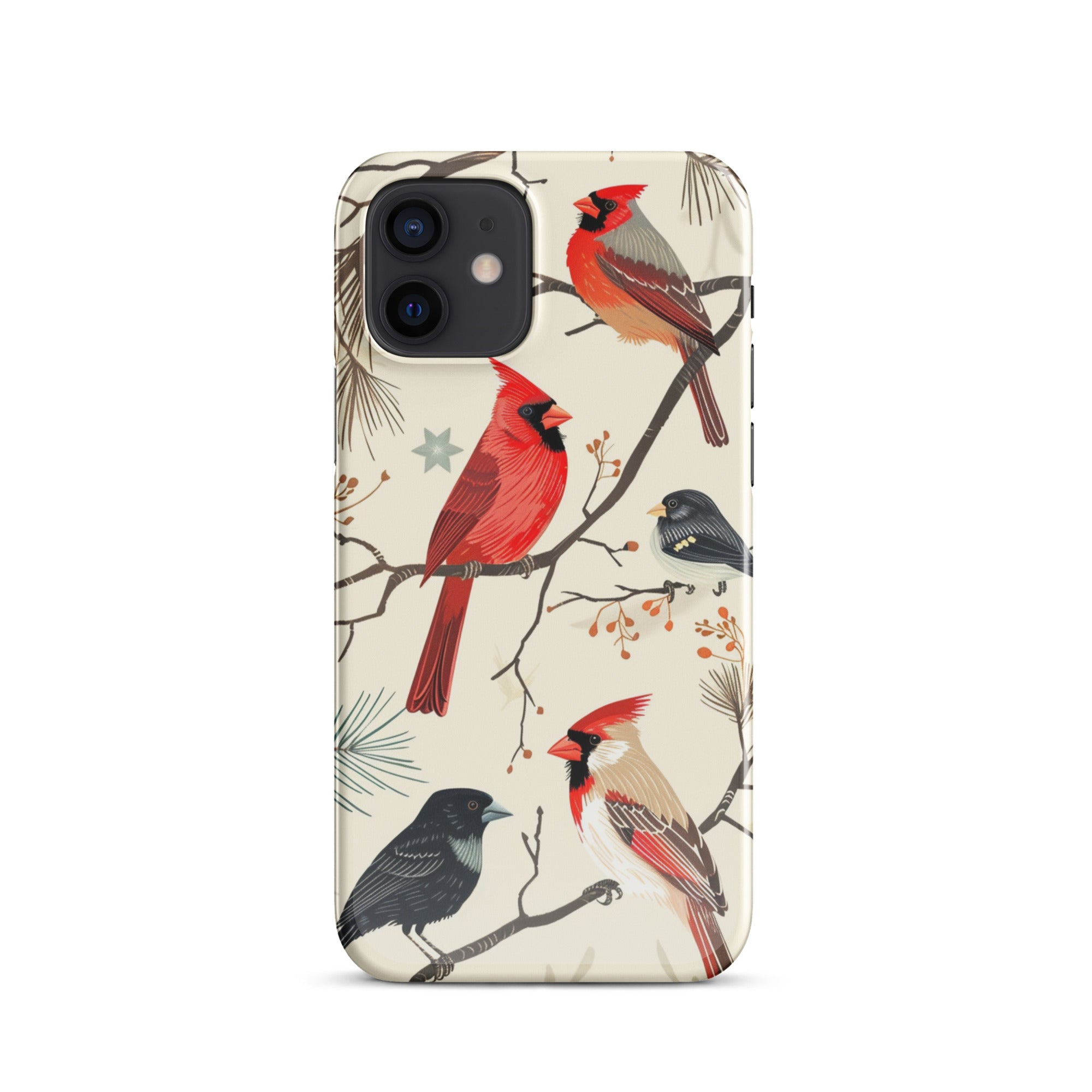 Premium Birds Design Snap Case for iPhone 14/13/12/11 - Durable Protective Phone Cover with Slim Fit - Perfect for Nature Lovers & Outdoor Adventures