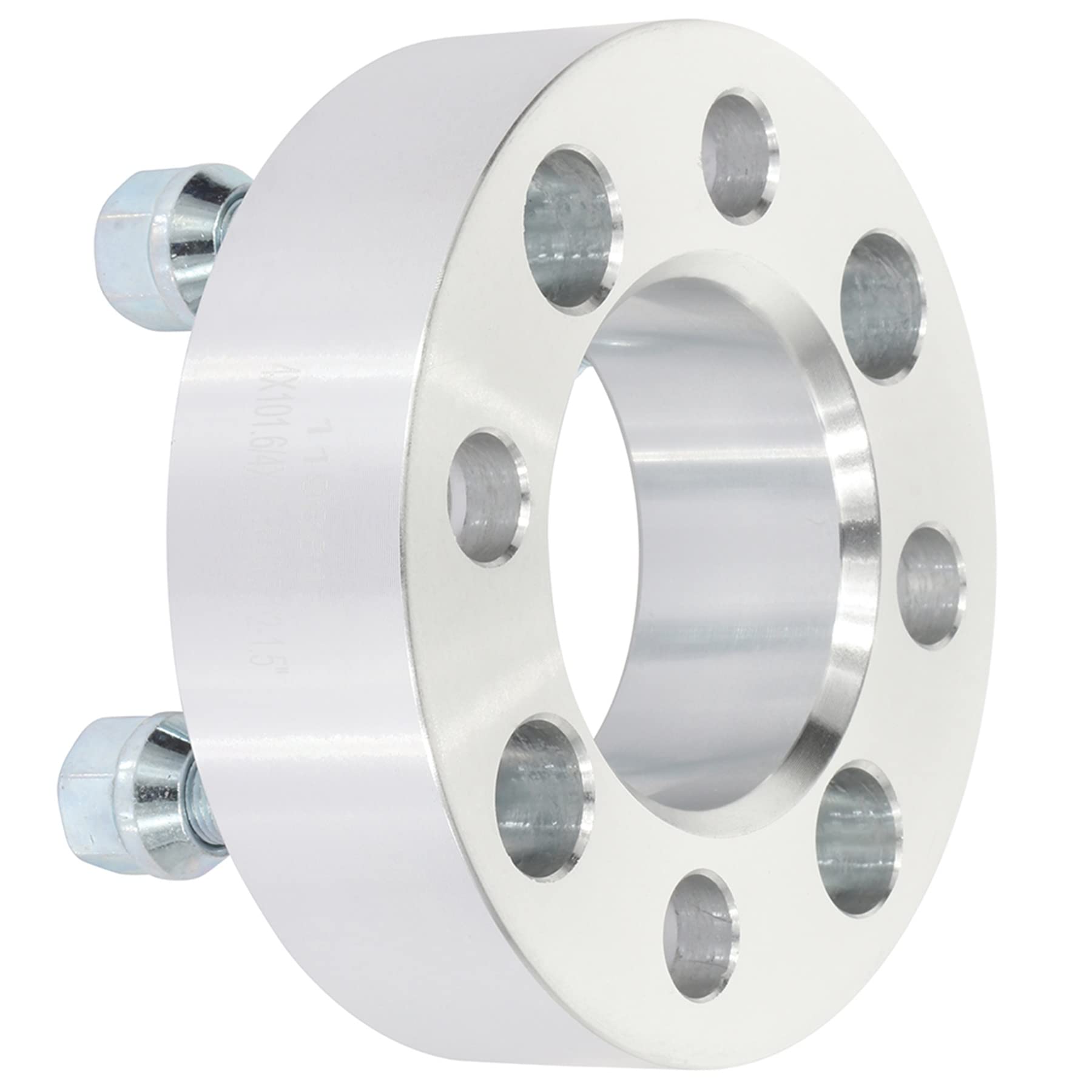 SCITOO 4PCS 4x101.6mm 1.5 Inch Wheel Spacers Adapters for EZGO & Club Car Golf Carts - 4 Lug 68.5mm Hub Bore, 1/2