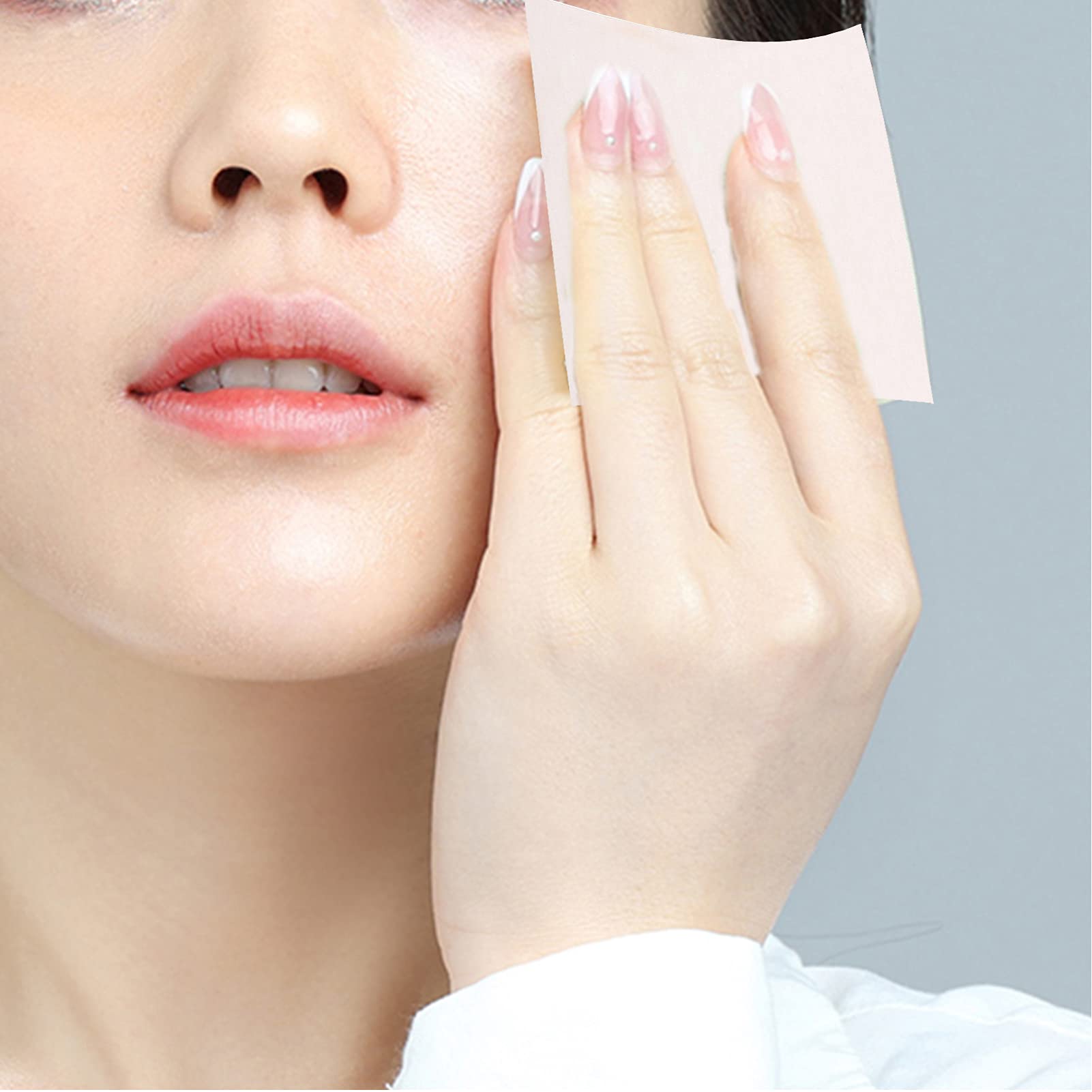 Lurrose Oil Blotting Paper 2-Pack - Absorbing Facial Tissues for Oily Skin Care & Makeup Touch-Ups
