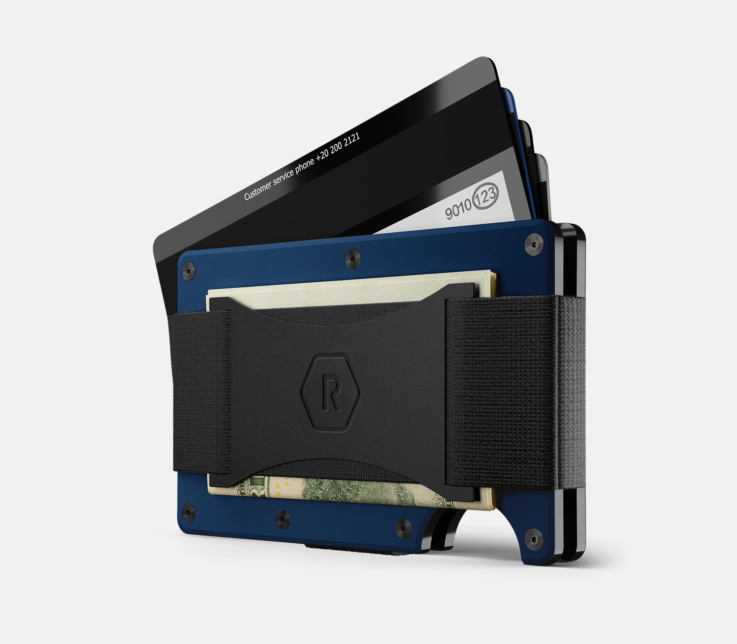 Ridge Wallet for Men - Slim RFID Blocking Minimalist Front Pocket Wallet - Chicago Bears NFL Team Design - Perfect for Gifts, Travel, and Everyday Carry