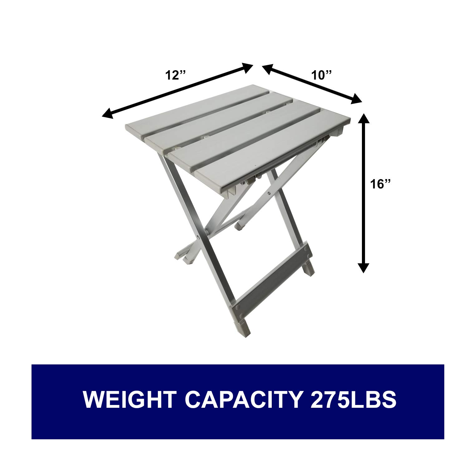 **Raptor Heavy Duty Lightweight Folding Table and 2 Chairs Set - Military Grade Aluminum Portable Beach Camping Picnic Outdoor Furniture - Perfect for Beach, Camping, Backyard & Tailgating**