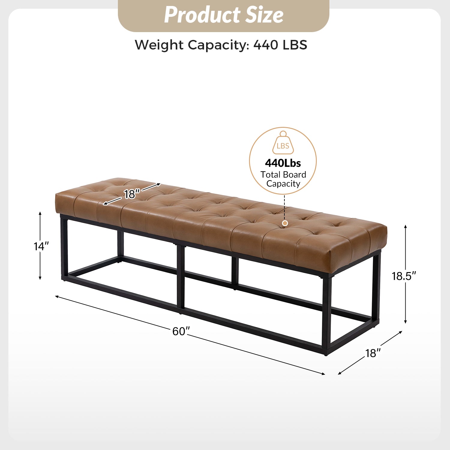 Rosana Genuine Leather Multi-Functional Storage Bench with Cushion Top - Perfect for Entryway, Bedroom, or Living Room Seating and Storage