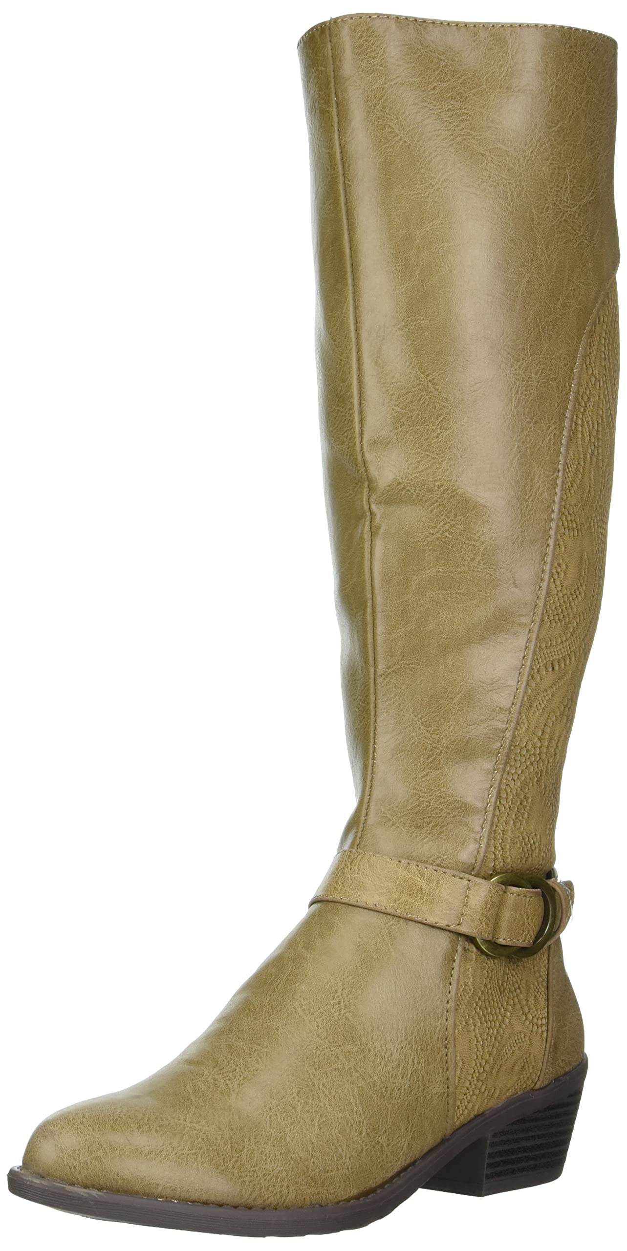 Easy Street Men's Luella Tall Boots - Waterproof Leather Riding Boots for Men | Comfortable & Stylish Winter Boots for Outdoor, Motorcycle & Casual Wear