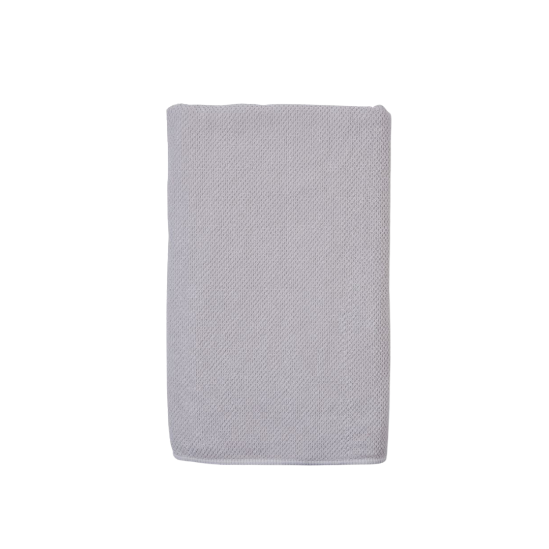Premium Waterworks Grano Sheet Towel Set - Soft & Absorbent Ice Blue Bath Towels for Spa, Bathroom & Luxury Home Decor