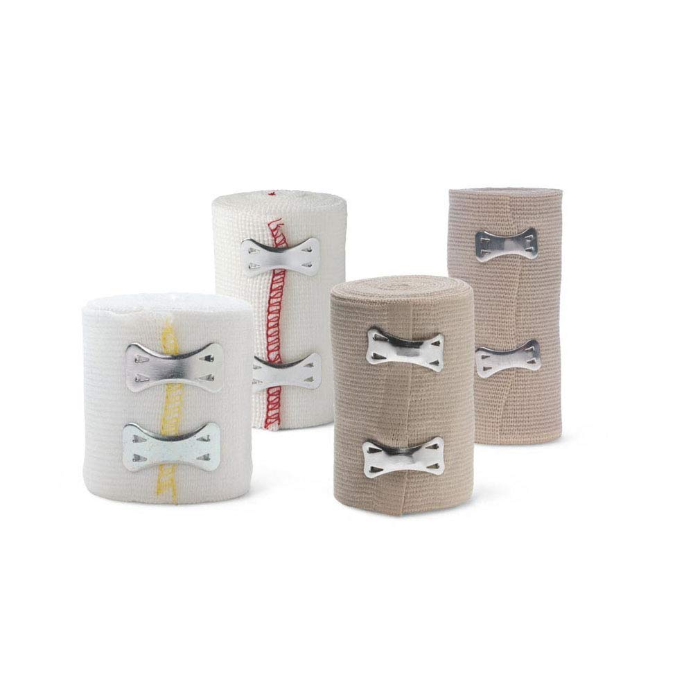 Medline Soft-Wrap Elastic Bandage with Clips - 4