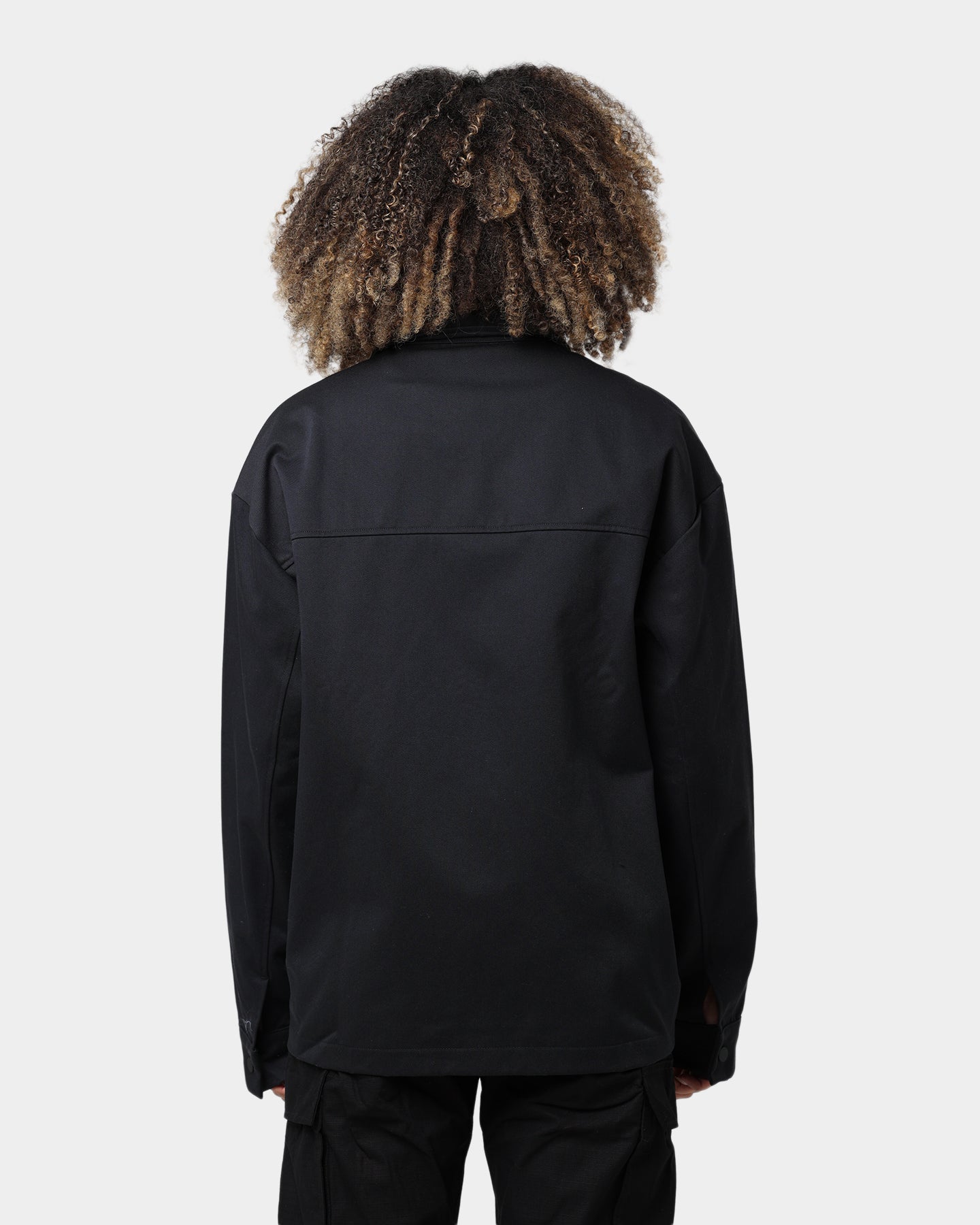 Adidas Trefoil Twill Blouson Jacket - Black Men's Lightweight Windbreaker | Perfect for Running, Gym & Outdoor Activities