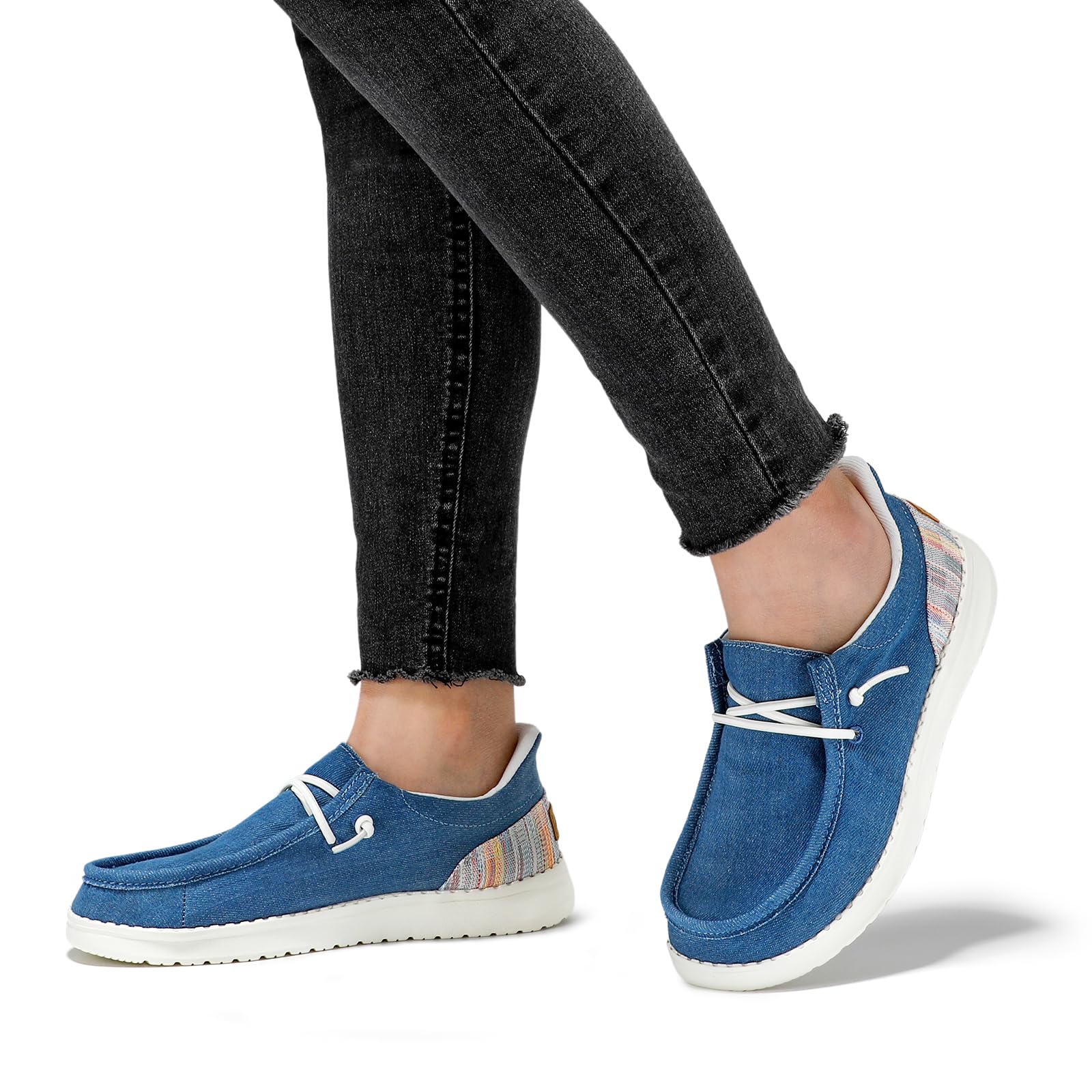STQ Women's Slip-On Maternity Shoes - Orthopedic Support for Plantar Fasciitis, Ultra Lightweight Comfort Sneakers for Pregnancy & Everyday Wear
