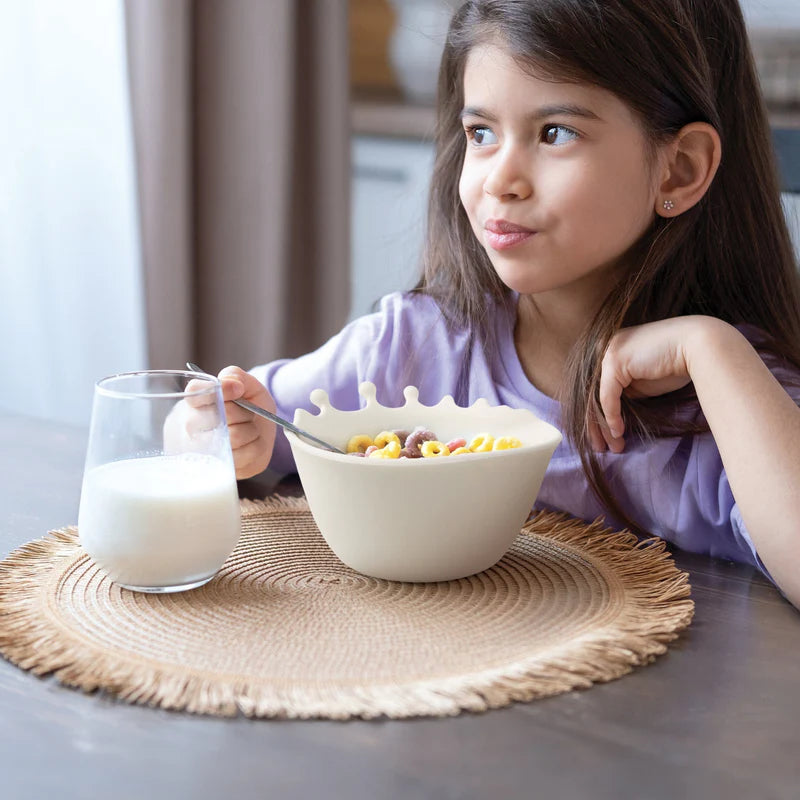 Fred Spill-Proof Milk Bowl for Babies & Toddlers - No Mess Feeding Essential for High Chairs, Daycare & Travel
