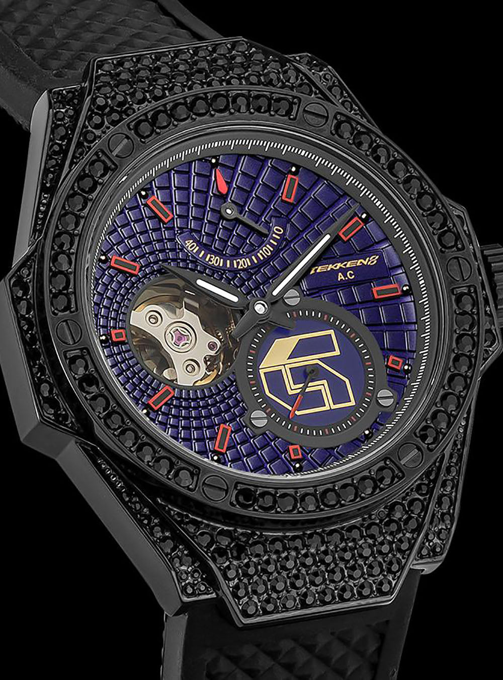 TEKKEN x ANGEL CLOVER Limited Edition Japan Movement Watch - Stylish Unisex Wristwatch for Gamers & Anime Fans | Perfect for Cosplay, Collecting & Daily Wear