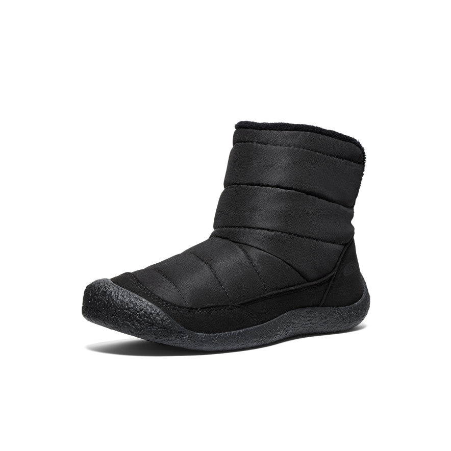 Women's Howser Fold Down Sneakers - Triple Black/Black | Comfortable Slip-On Shoes for Walking, Running & Casual Wear