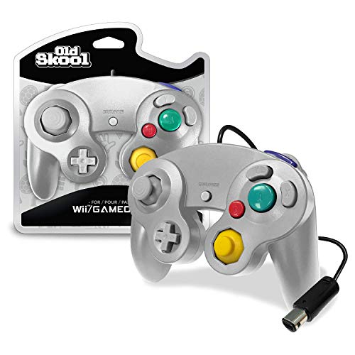 Original Nintendo GameCube Controller Platinum - Official Wired Gamepad for Super Smash Bros, Mario Kart & Classic Games | Perfect for Tournaments, Retro Gaming & Collectors