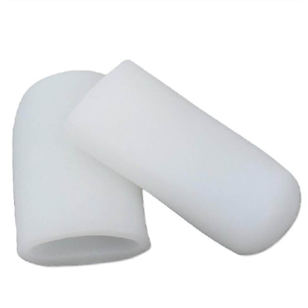 5 Pairs Breathable Silicone Gel Toe Caps for Ingrown Toenails - Big Toe Protector Pads & Sleeves for Pain Relief & Comfort (Ideal for Running, Hiking & Daily Wear)