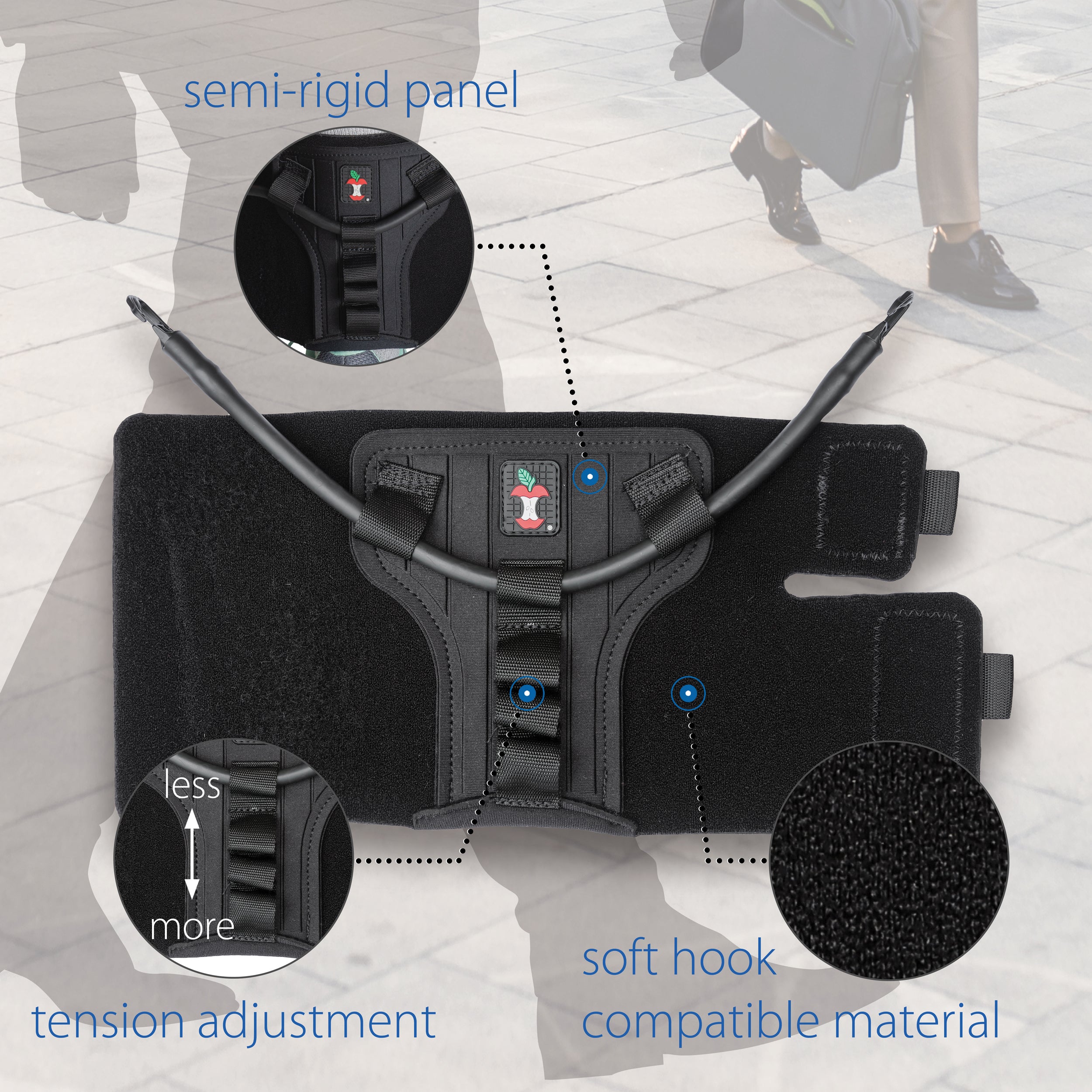 FootFlexor Ankle Foot Orthosis Brace - Adjustable AFO Support for Foot Drop, Plantar Fasciitis & Post-Surgery Recovery - Ideal for Walking, Running & Daily Activities