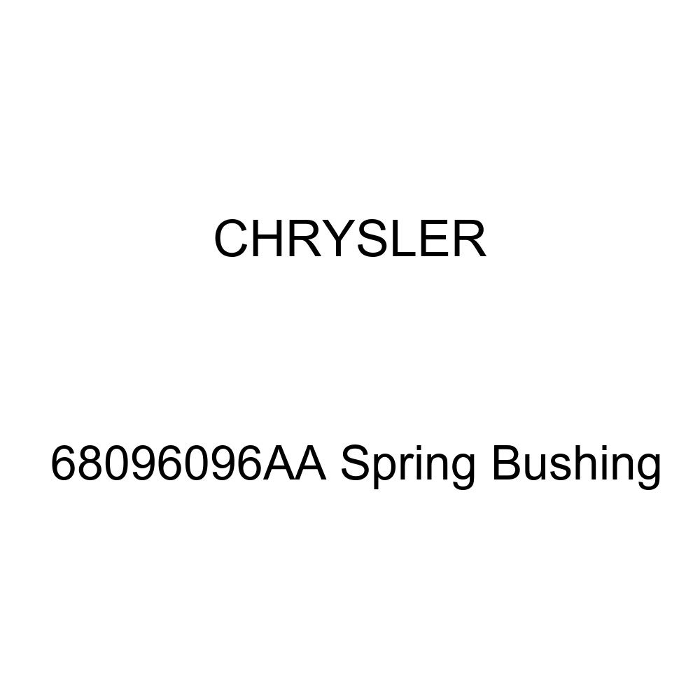 Genuine Chrysler 68096096AA Spring Bushing - Replacement Suspension Part for Chrysler Vehicles | Durable Rubber Bushing for Smooth Ride & Enhanced Stability | Perfect for Off-Roading, Towing & Daily Commuting