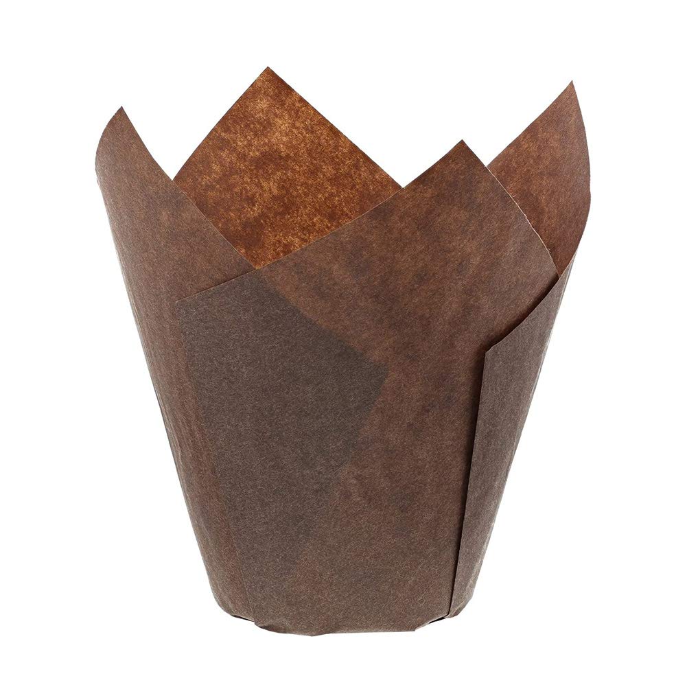 200Pcs Decorative Cake Paper Liners - Baking Cupcake Wrappers, Muffin & Dessert Holders for Coffee, Party, and Home Baking - Flame Resistant & Eco-Friendly