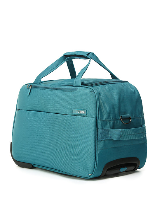 Tosca AIR5055 WB SO LITE Onboard Wheel Bag - Lightweight Teal Carry-On Luggage for Air Travel | Perfect for Business Trips & Weekend Getaways