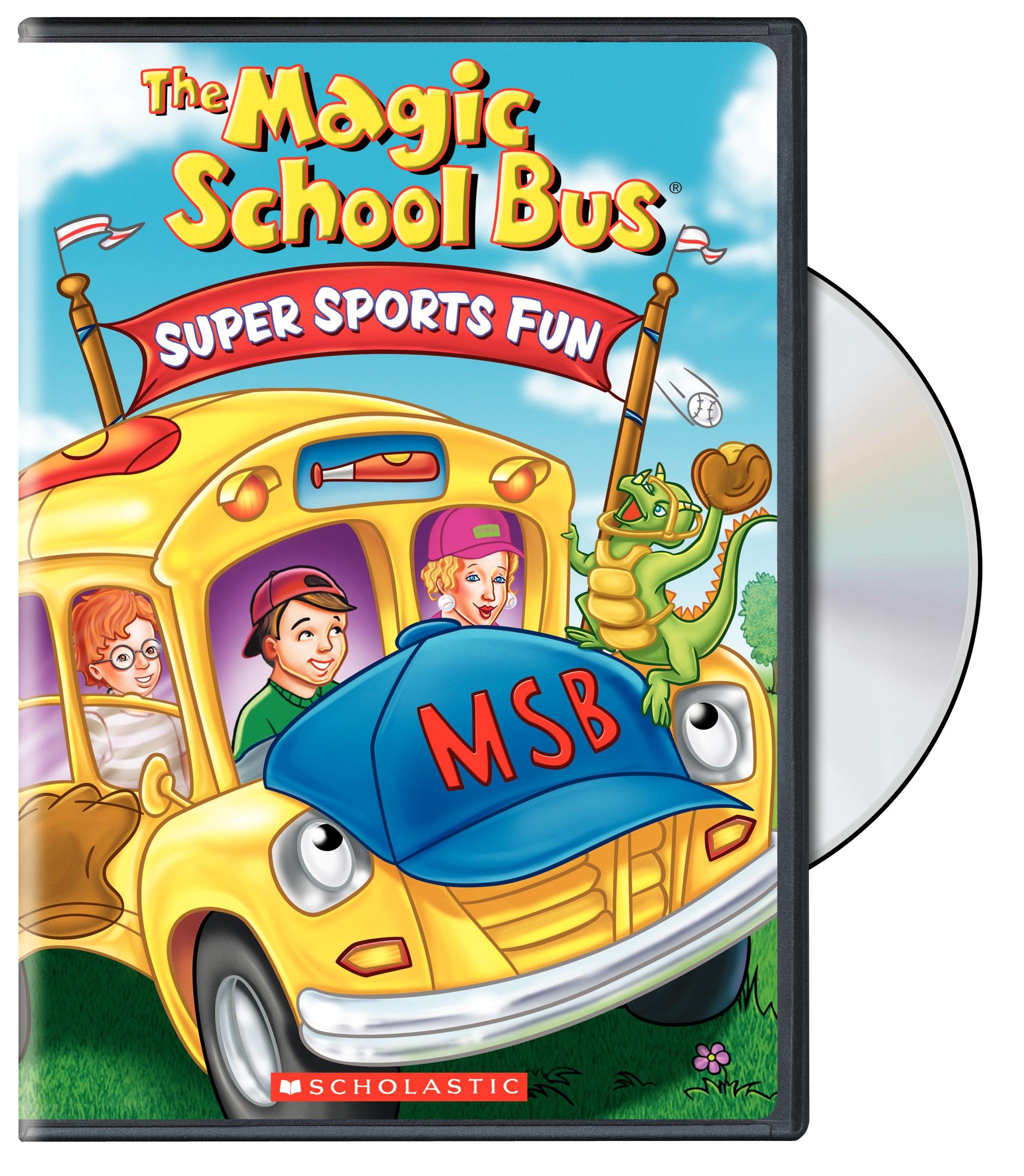 Magic School Bus: Super Sports Fun DVD - Educational Kids Science Adventure - Perfect for Classroom Learning & Family Movie Nights