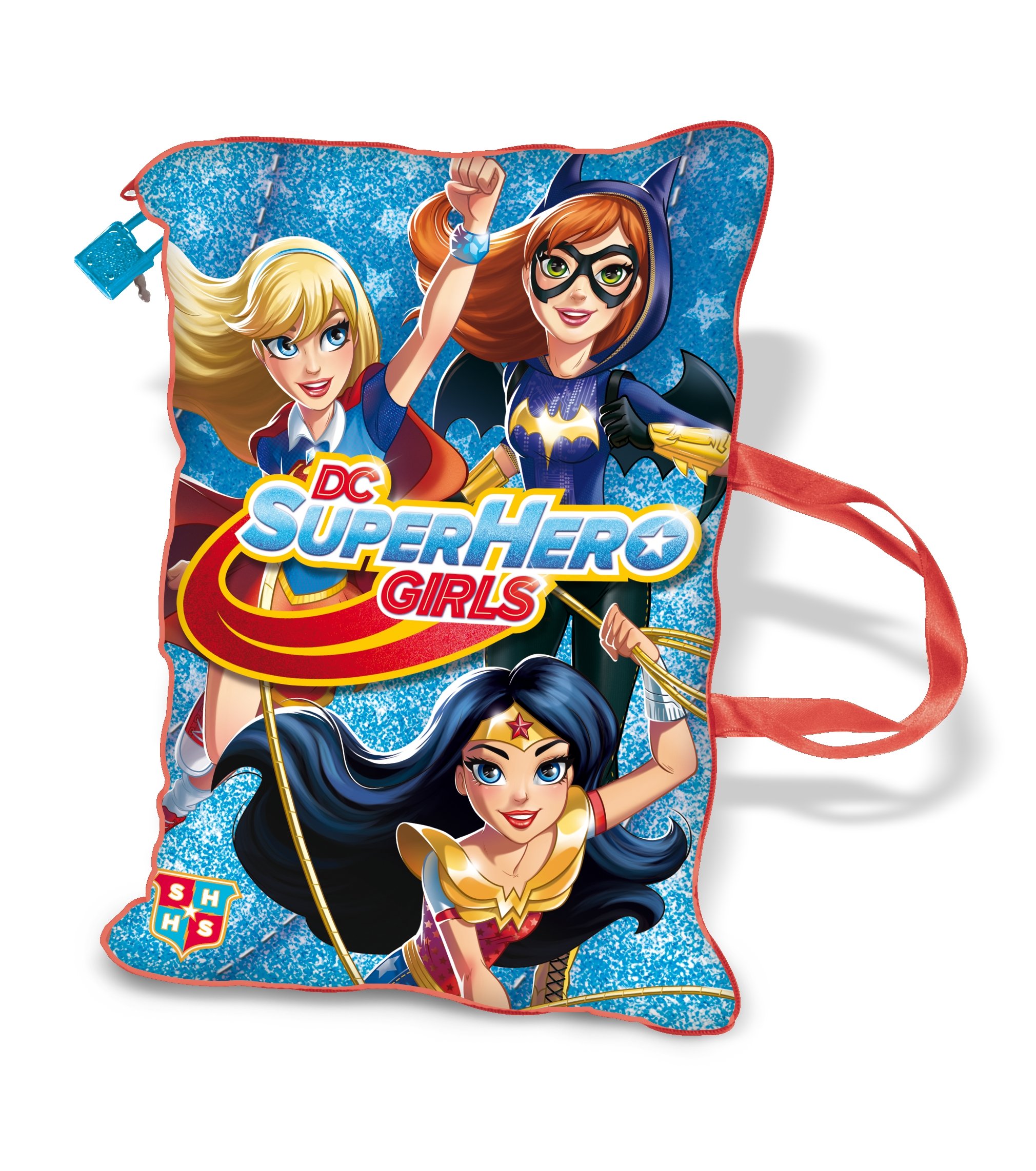IMC Toys DC Superhero Girls Soft Secret Diary - Perfect for Kids, Collectors & Superhero Fans - Great for Writing, Drawing & Keeping Secrets