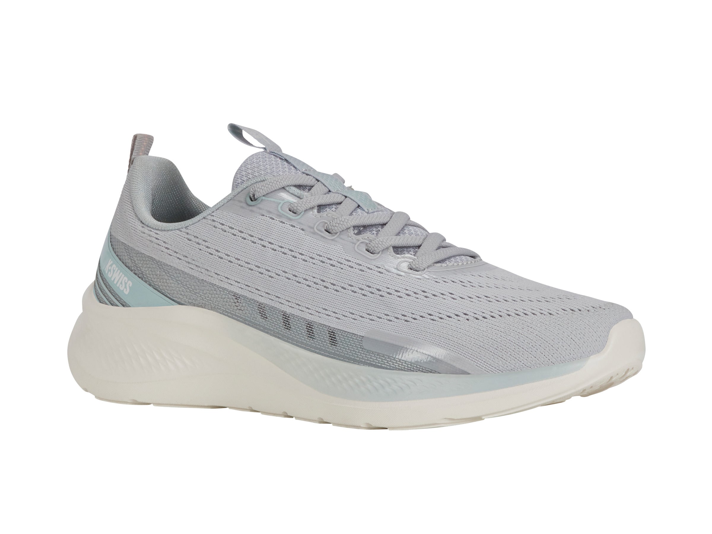 HELIO TRAINER Running Shoes for Men - Moonlight Gray/Snow Fog Green | Lightweight & Breathable for Jogging, Gym Workouts & Outdoor Activities