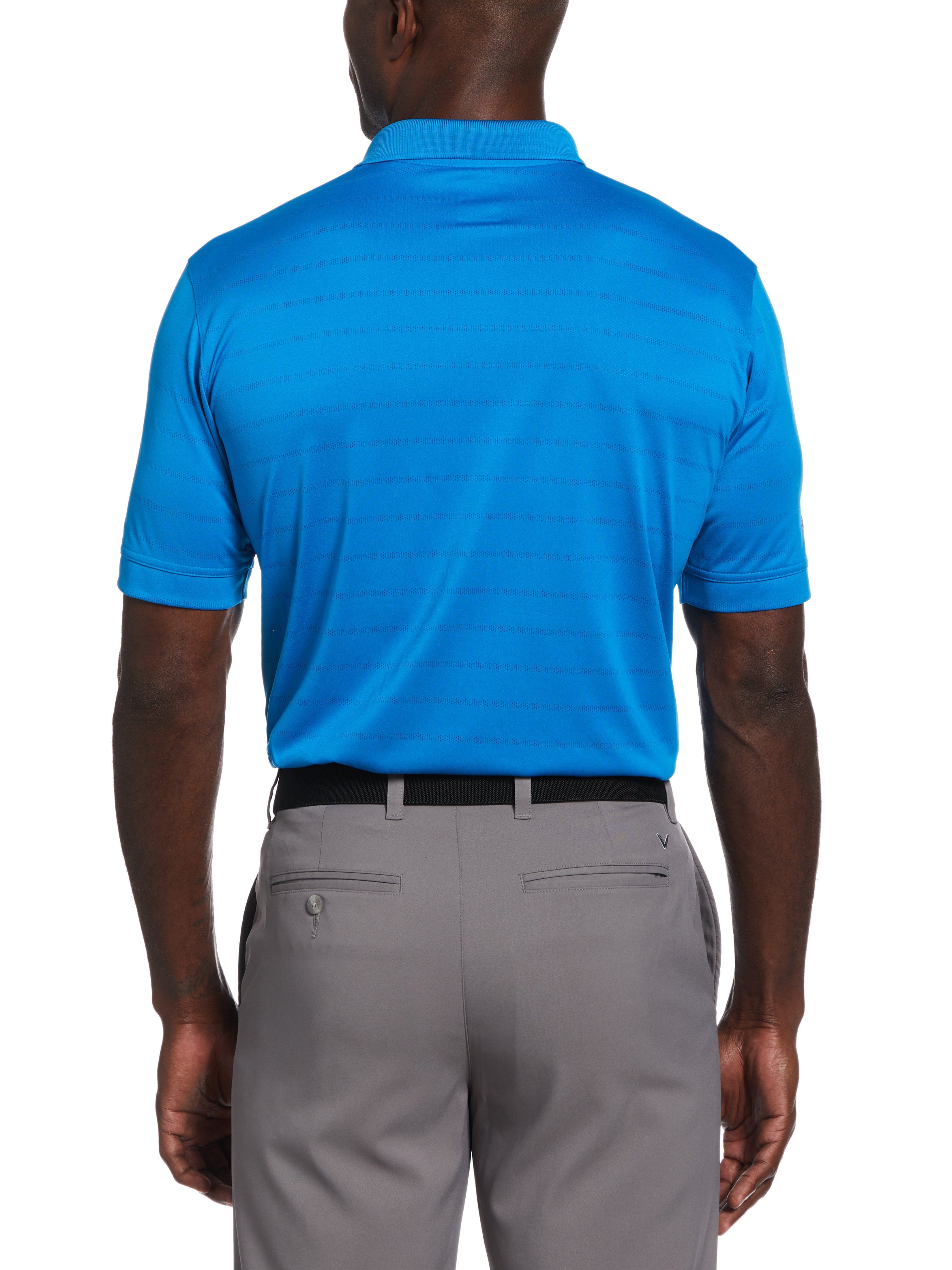 Men's Breathable Mesh Polo Shirt - Short Sleeve Ventilated Casual Shirt for Golf, Tennis & Summer Outdoor Activities