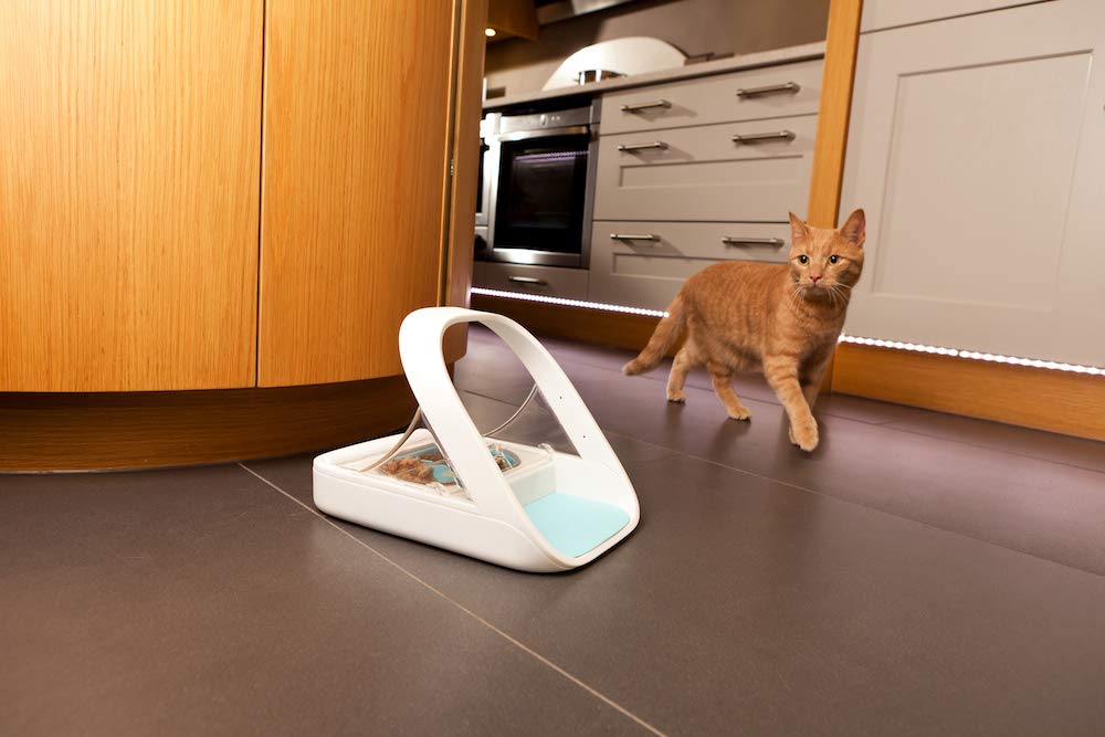 SureFlap SureFeed Microchip Pet Feeder - Automatic Selective Pet Food Dispenser for Cats & Dogs - Works with Wet & Dry Food - Stress-Free Mealtime Solution - Perfect for Multi-Pet Homes & Diet Control (Model MPF001)