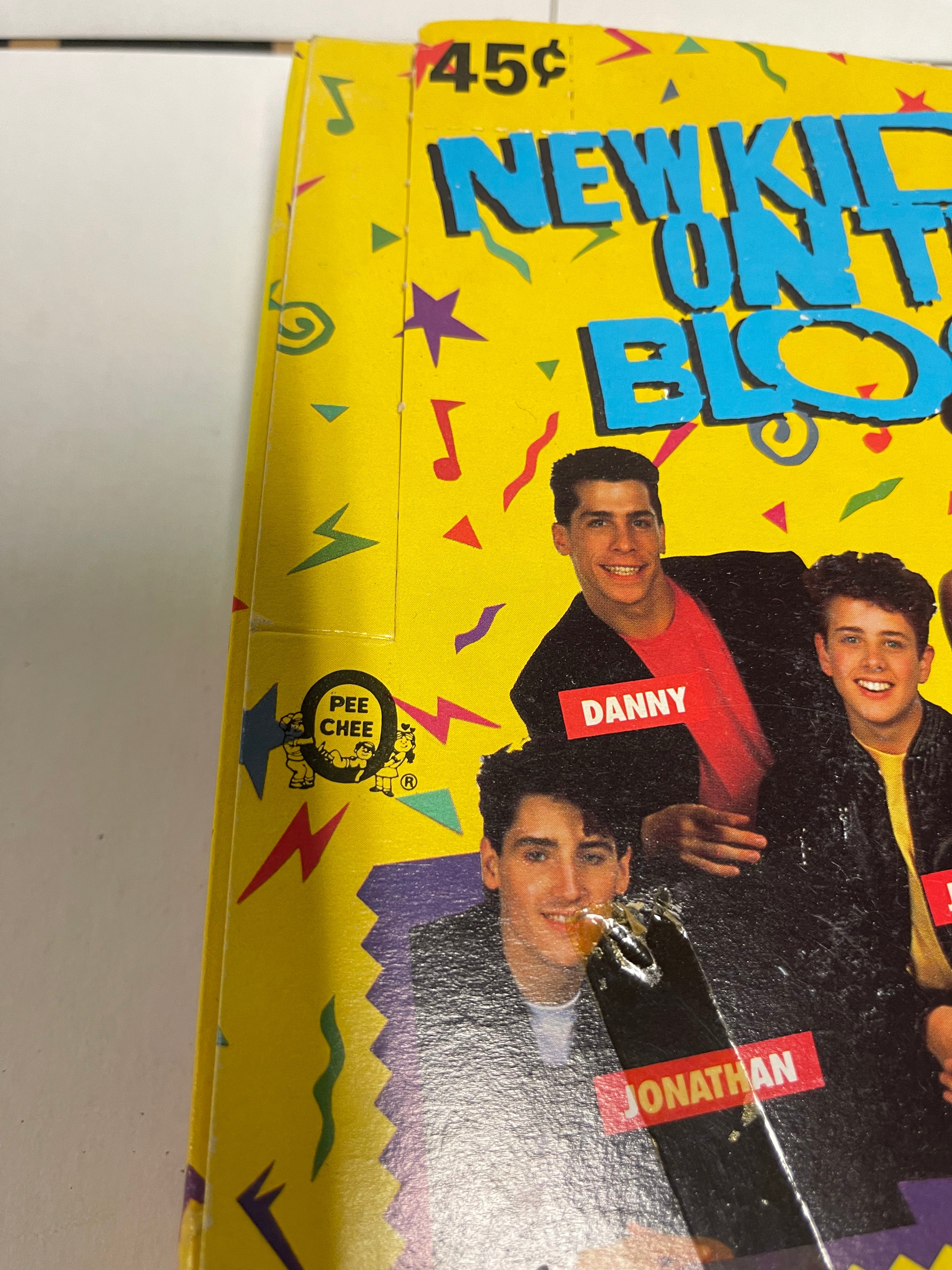 1989 O-Pee-Chee Canadian Version New Kids on the Block 31 Sealed Card Packs with Original Box - Rare Collectible Trading Cards for 80s Music Fans & Memorabilia Collectors