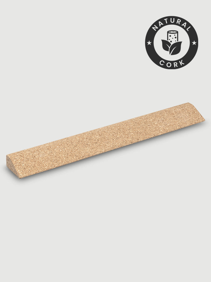 Premium Cork Yoga Wedge for Yoga Studio - Non-Slip Slanting Yoga Block for Alignment & Support - Perfect for Home Practice, Hot Yoga & Pilates
