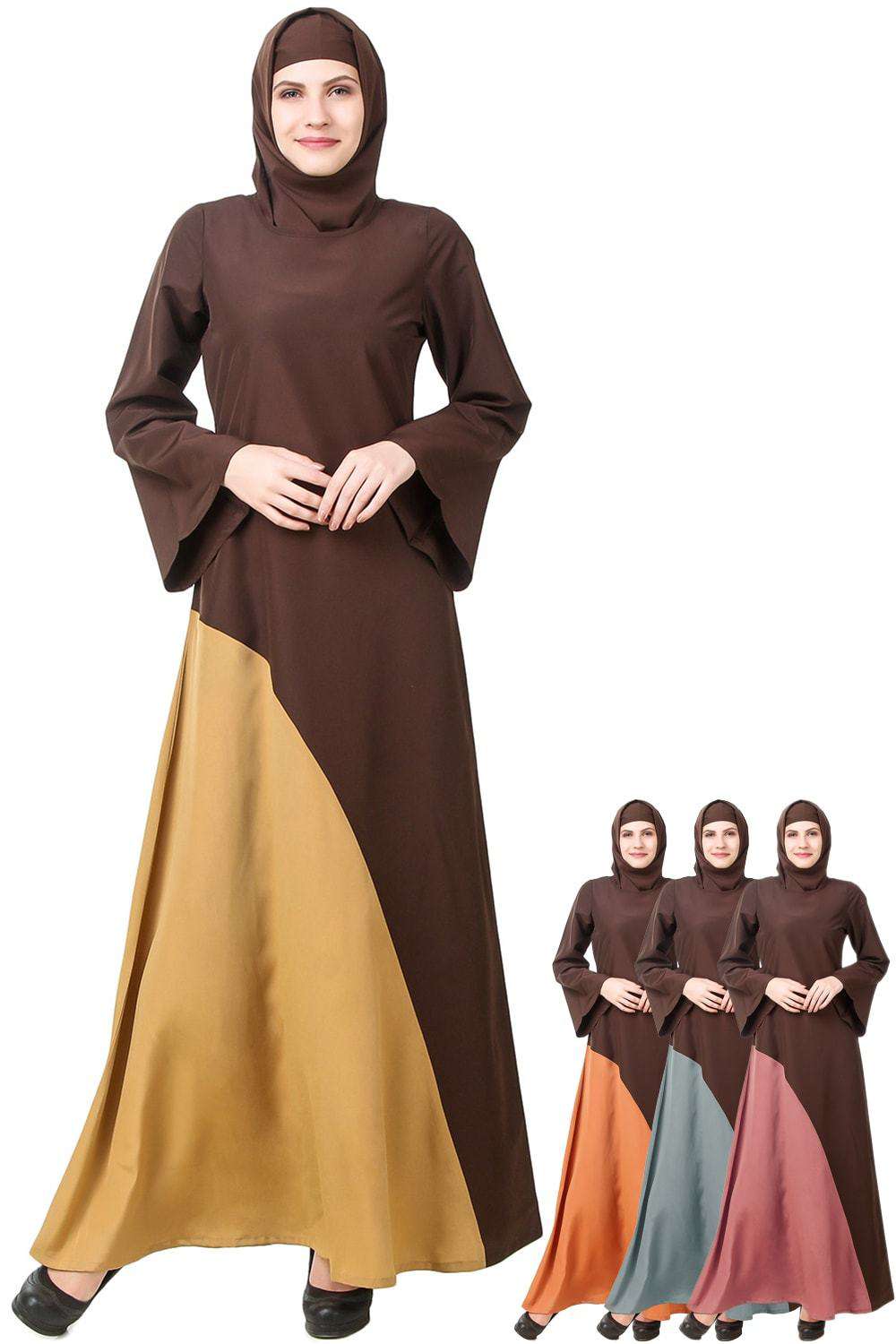 Bashirah Abaya - Elegant Muslim Women's Prayer Dress for Modest Fashion & Daily Wear